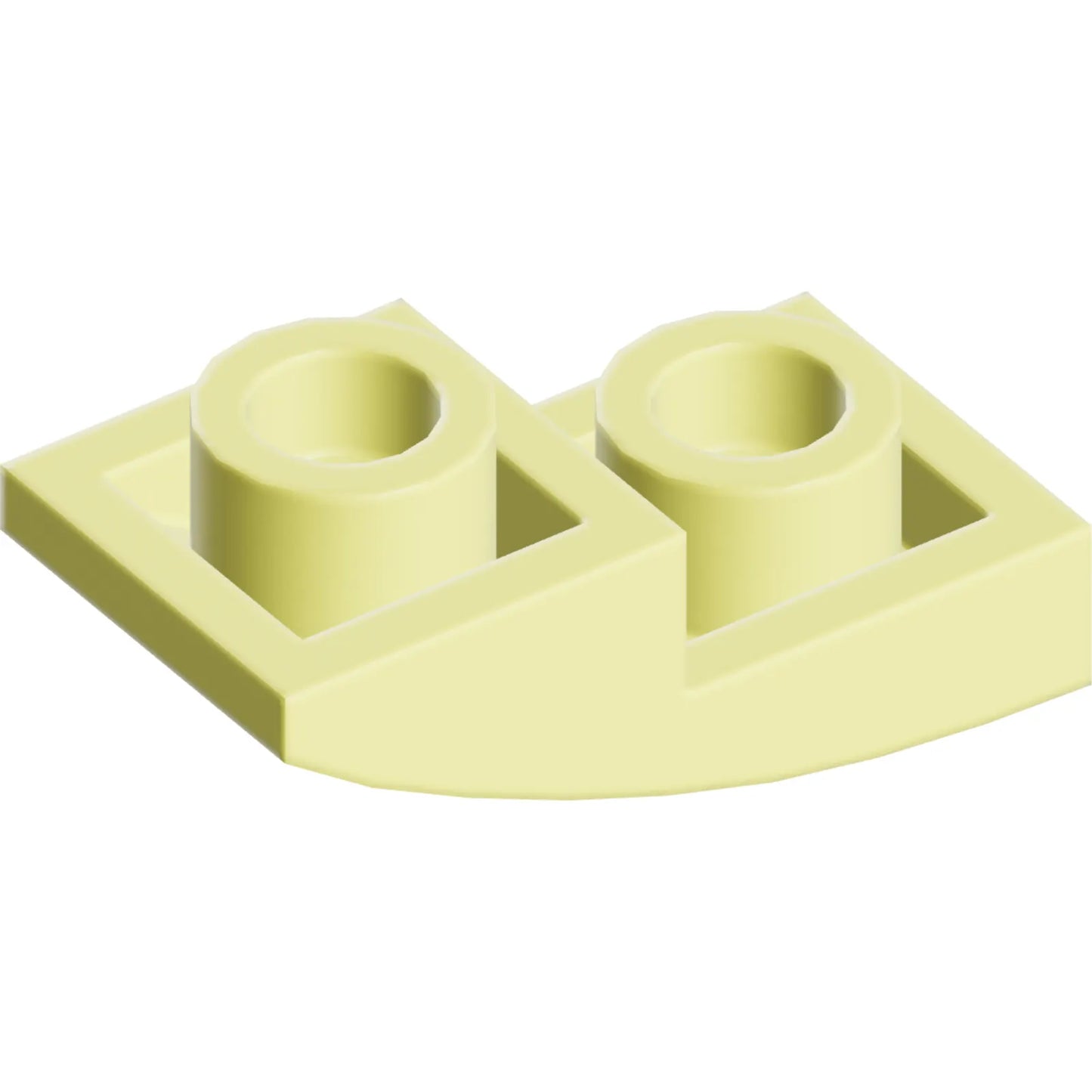 Part 24201 - Slope, Curved 2 x 1 x 2/3 Inverted
