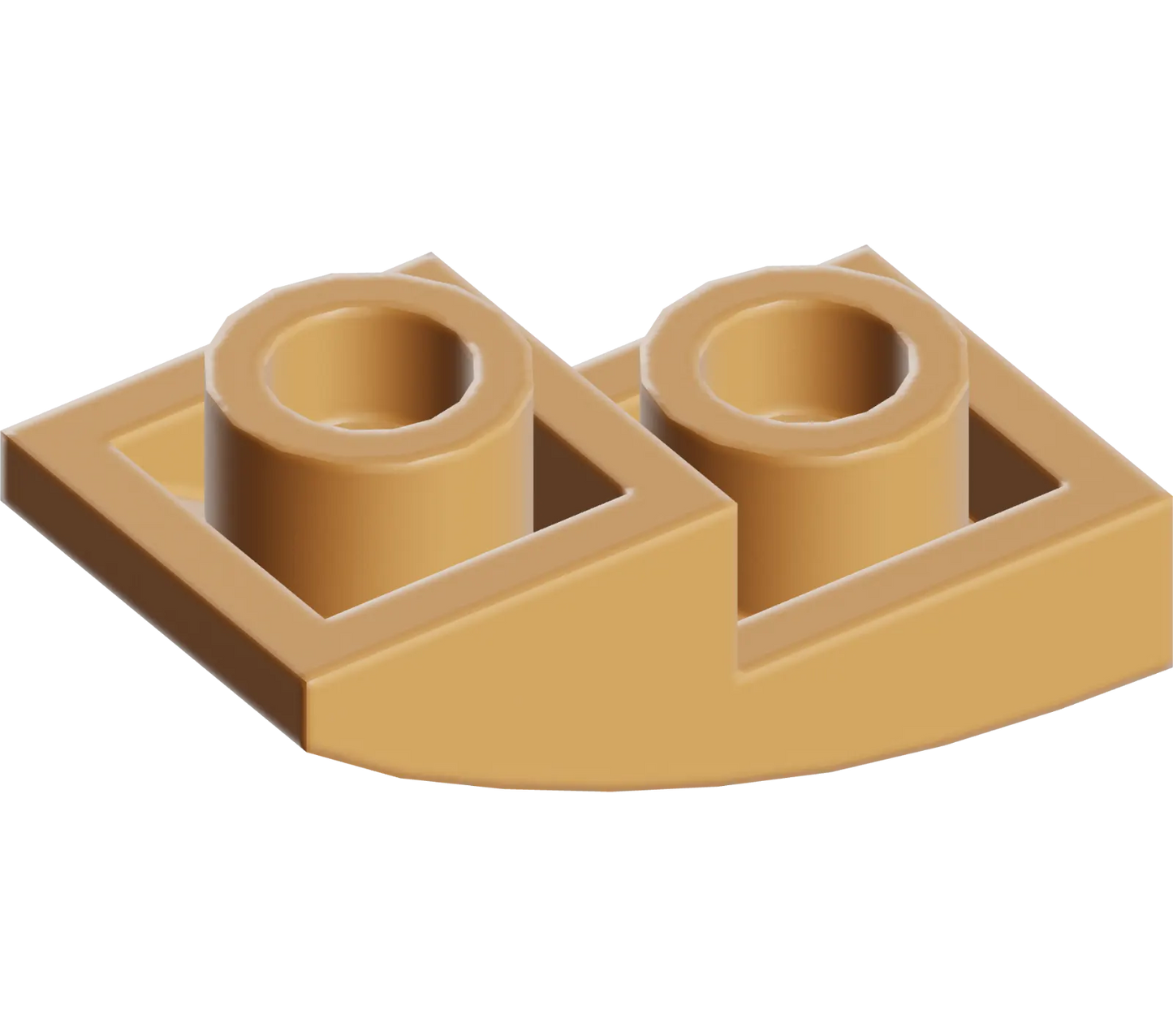Part 24201 - Slope, Curved 2 x 1 x 2/3 Inverted