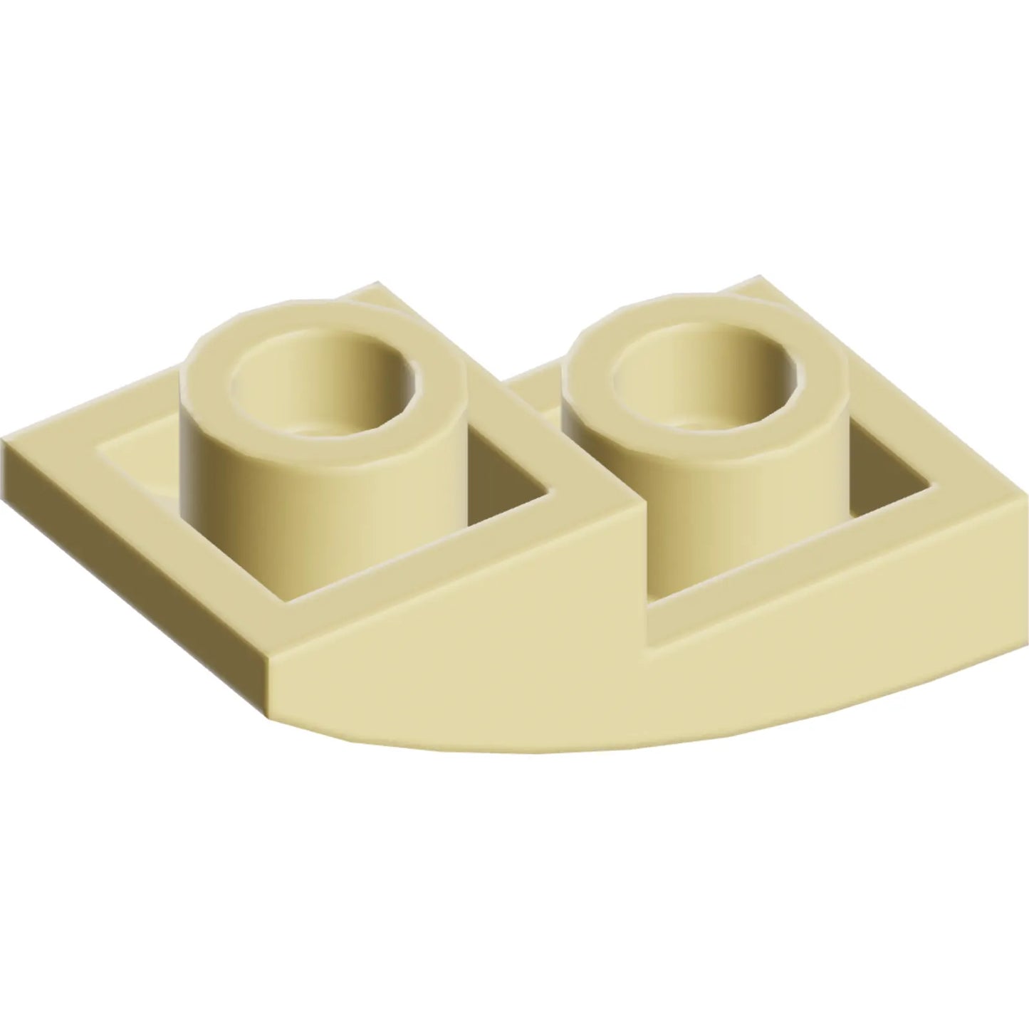 Part 24201 - Slope, Curved 2 x 1 x 2/3 Inverted