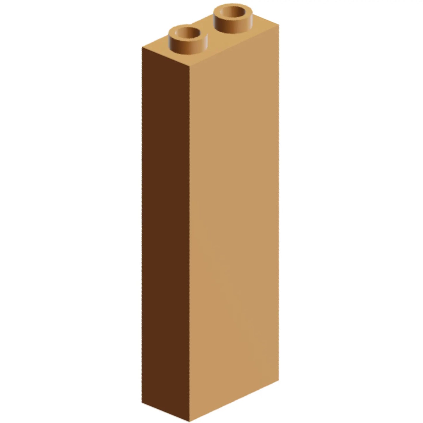 Part 2454 - Brick 1 x 2 x 5 - Blocked Open Studs or Hollow Studs