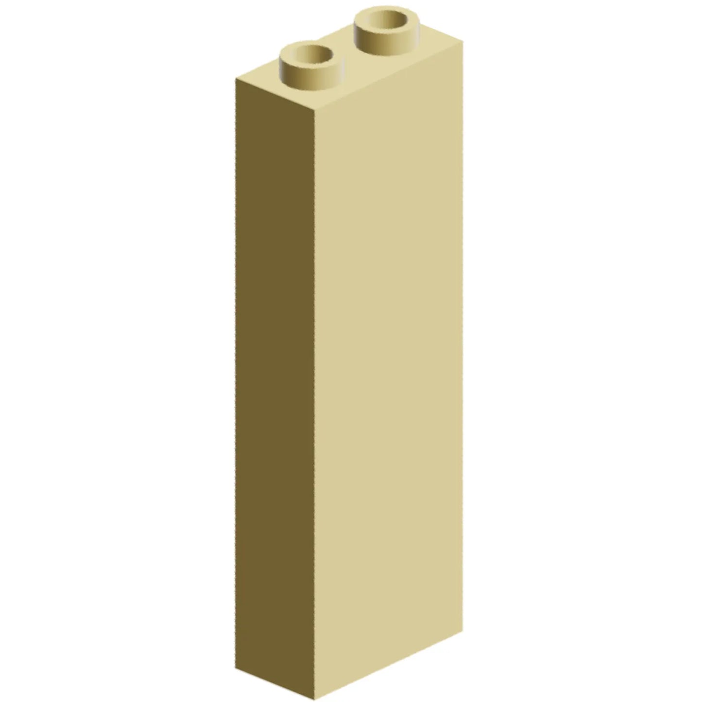 Part 2454 - Brick 1 x 2 x 5 - Blocked Open Studs or Hollow Studs