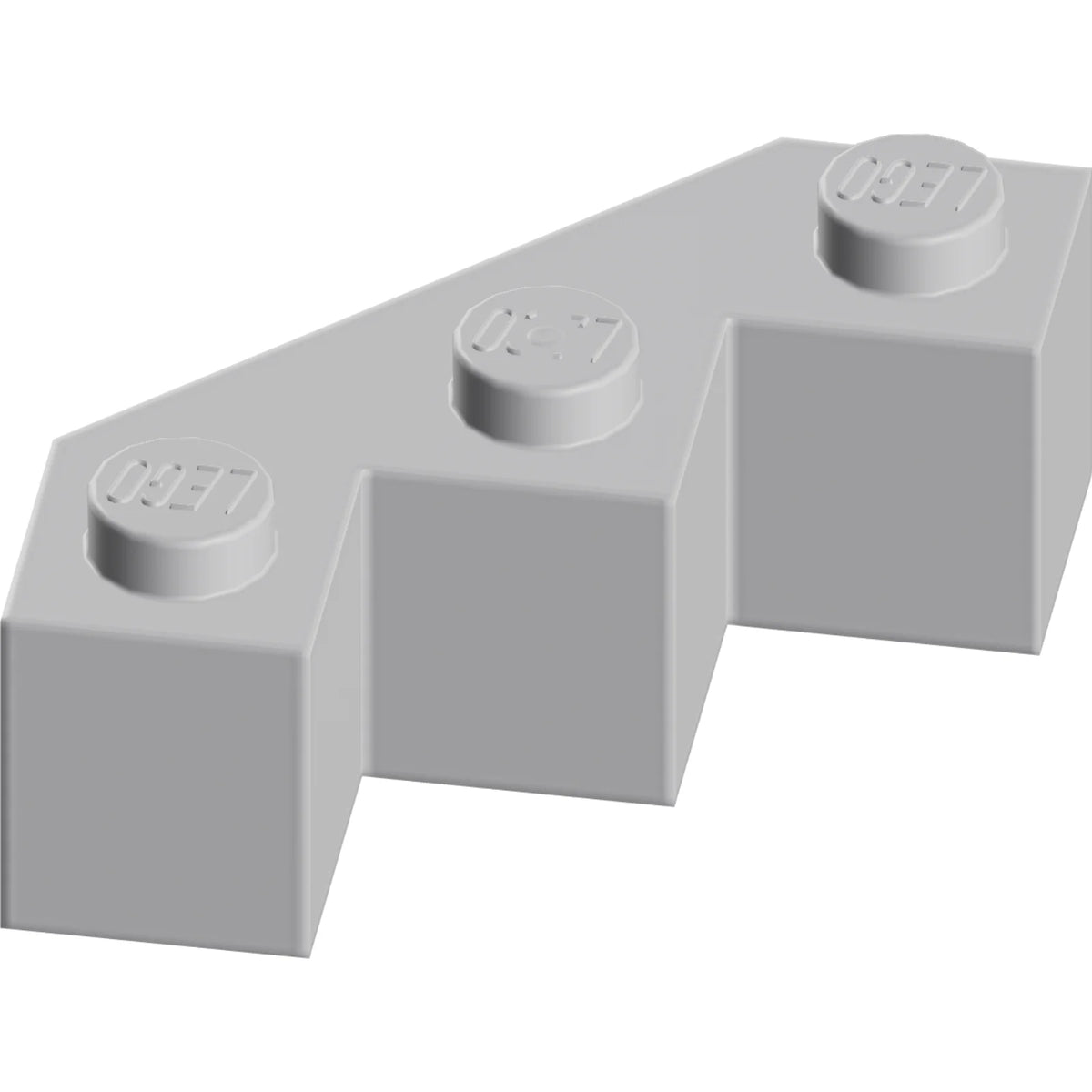Teil 2462 - Ziegel, modifizierte Facette 3 x 3