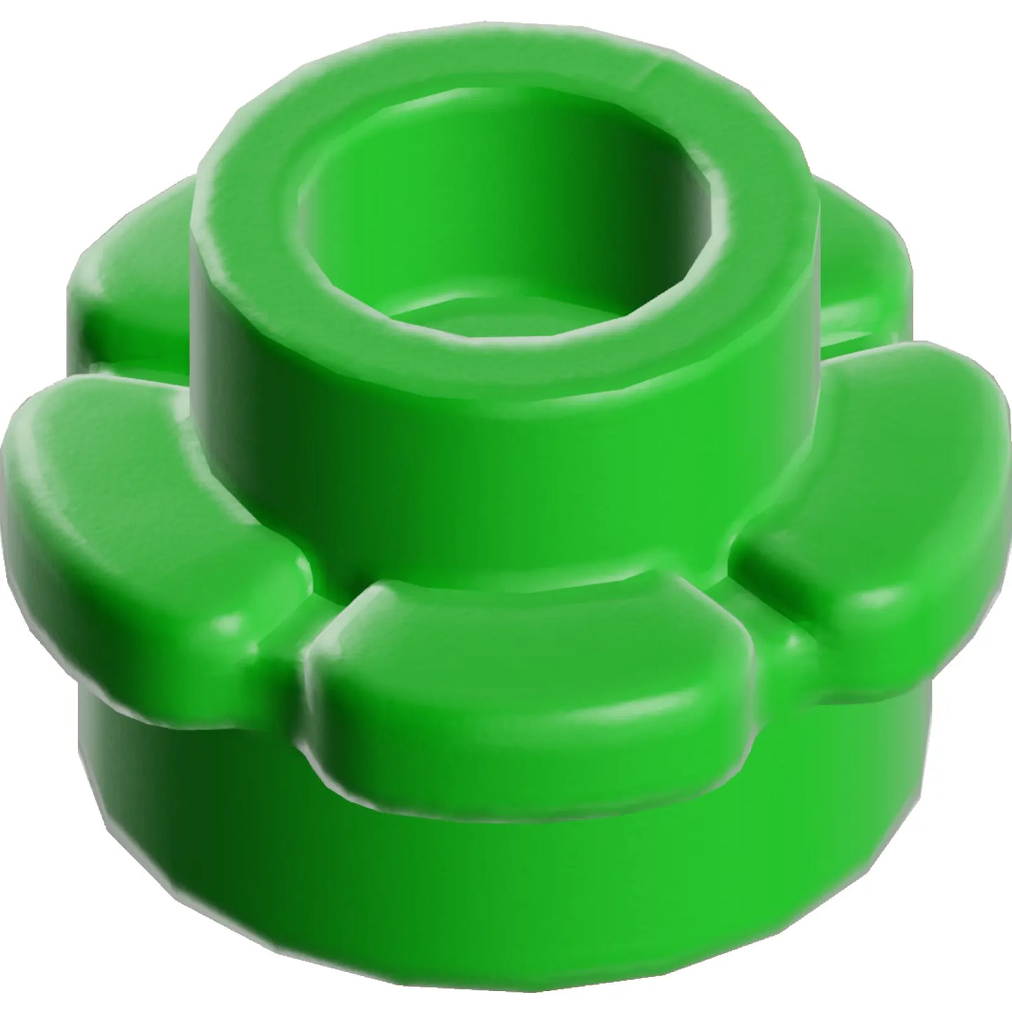 Part 24866 - Plate, Round 1 x 1 with Flower Edge (5 Petals)