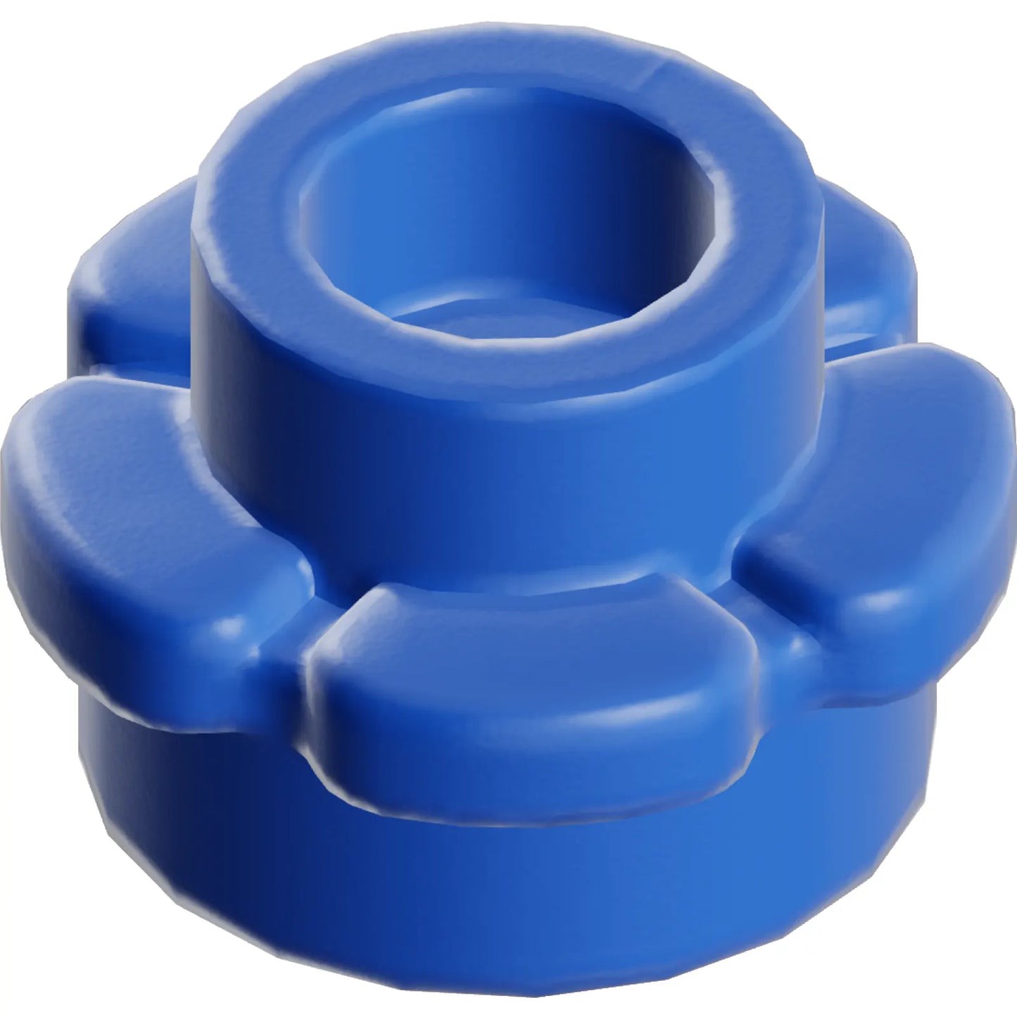 Part 24866 - Plate, Round 1 x 1 with Flower Edge (5 Petals)