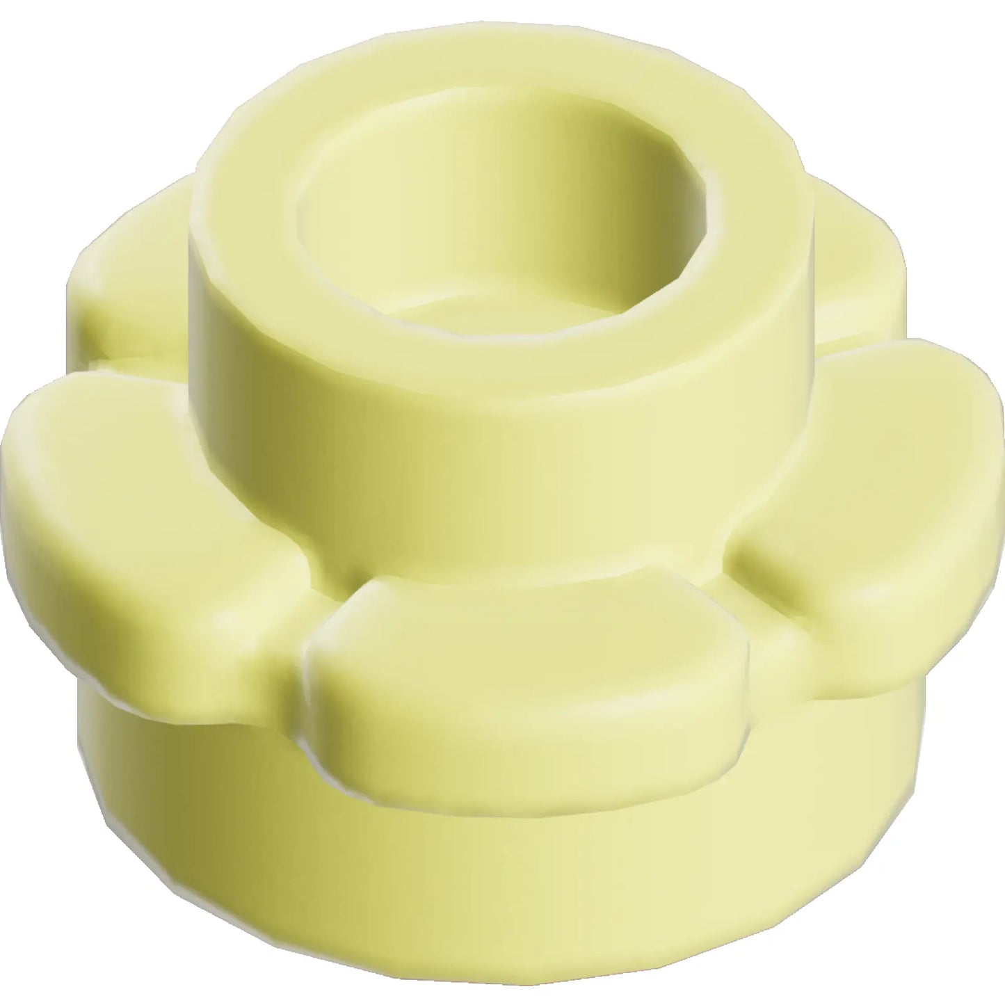 Part 24866 - Plate, Round 1 x 1 with Flower Edge (5 Petals)