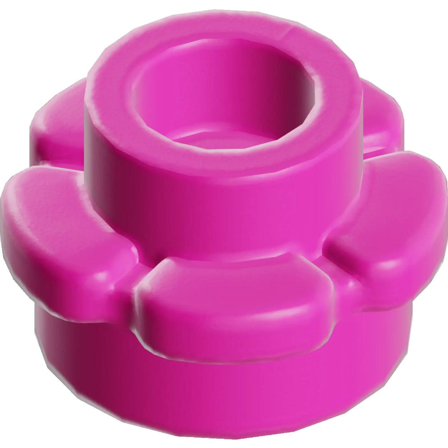 Part 24866 - Plate, Round 1 x 1 with Flower Edge (5 Petals)