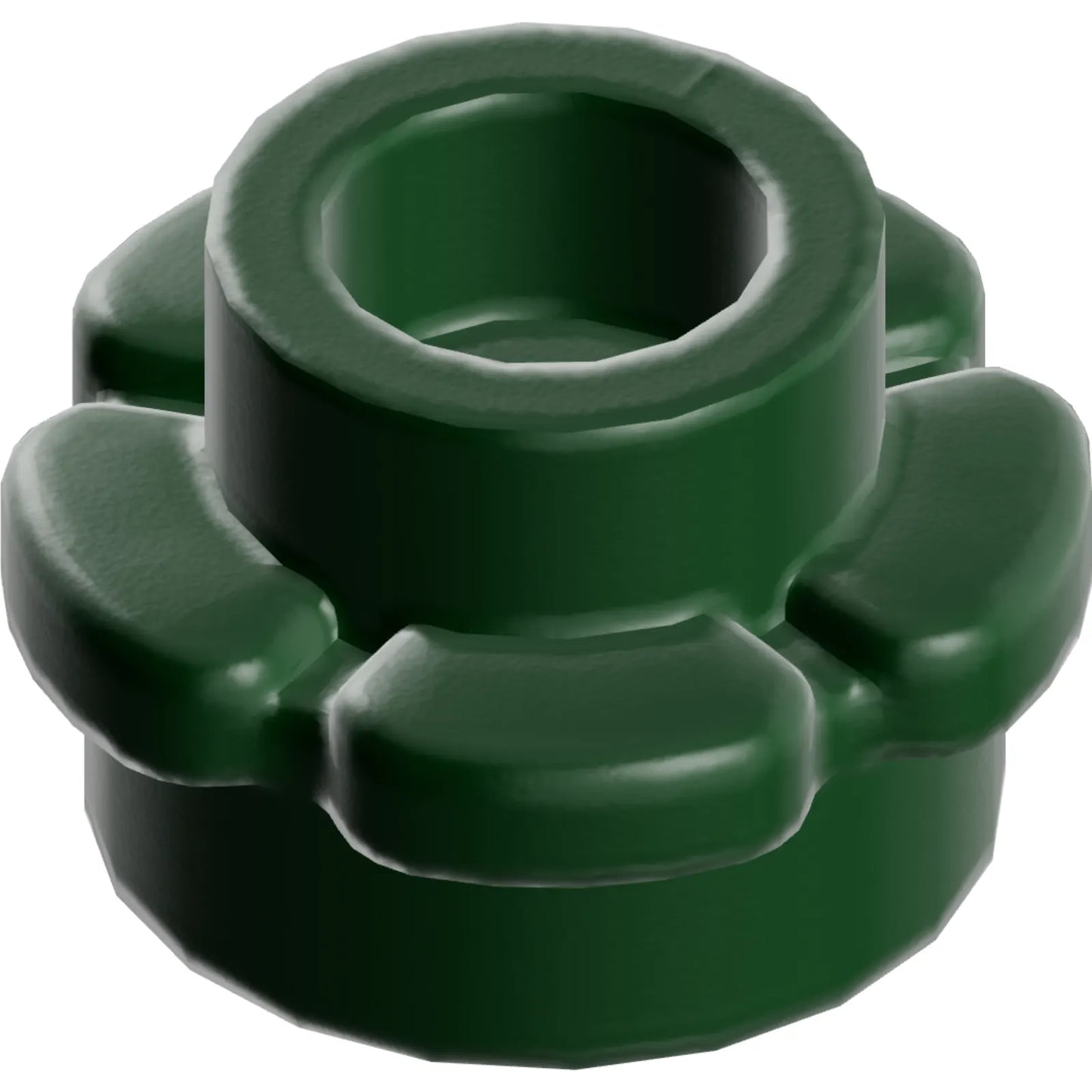 Part 24866 - Plate, Round 1 x 1 with Flower Edge (5 Petals)
