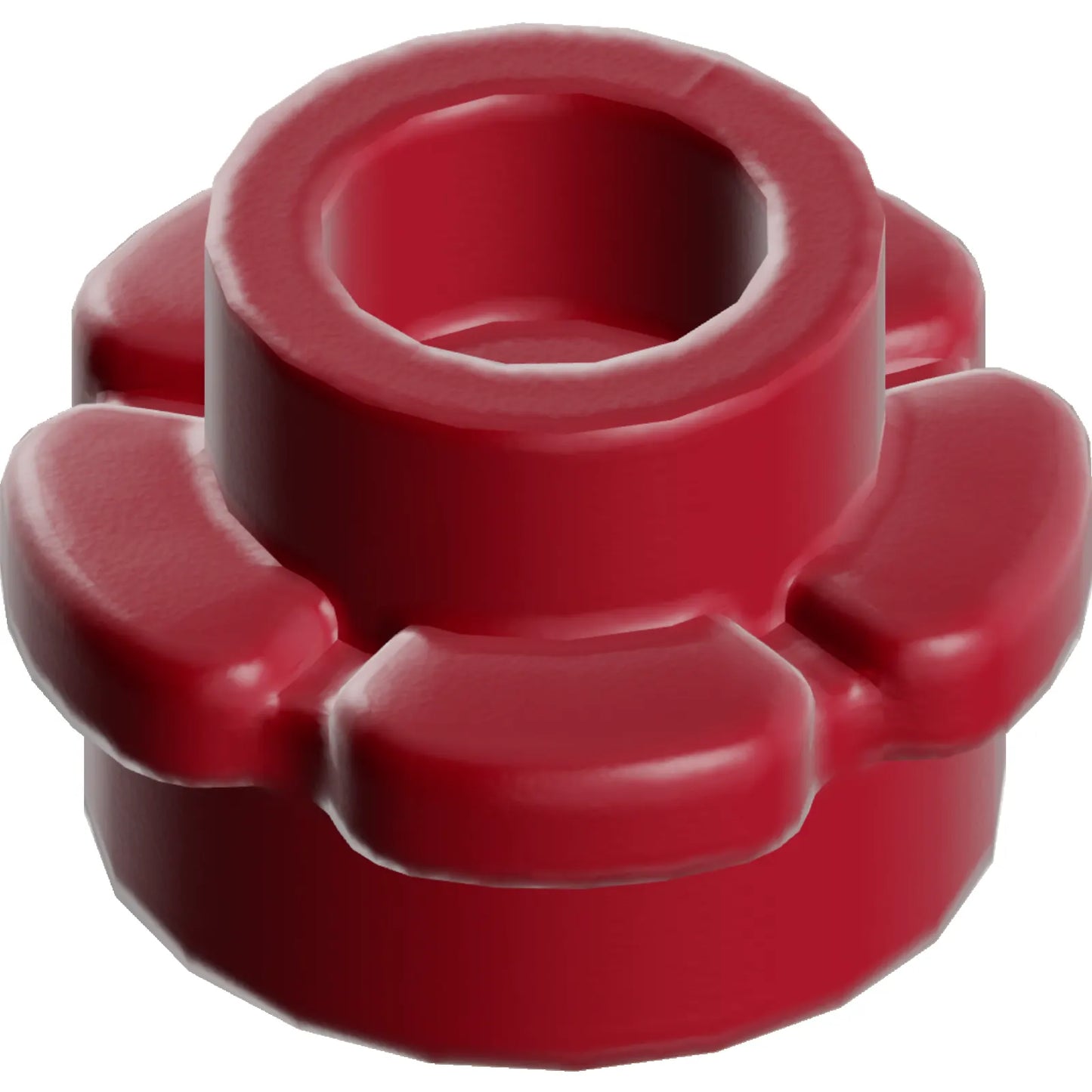 Part 24866 - Plate, Round 1 x 1 with Flower Edge (5 Petals)