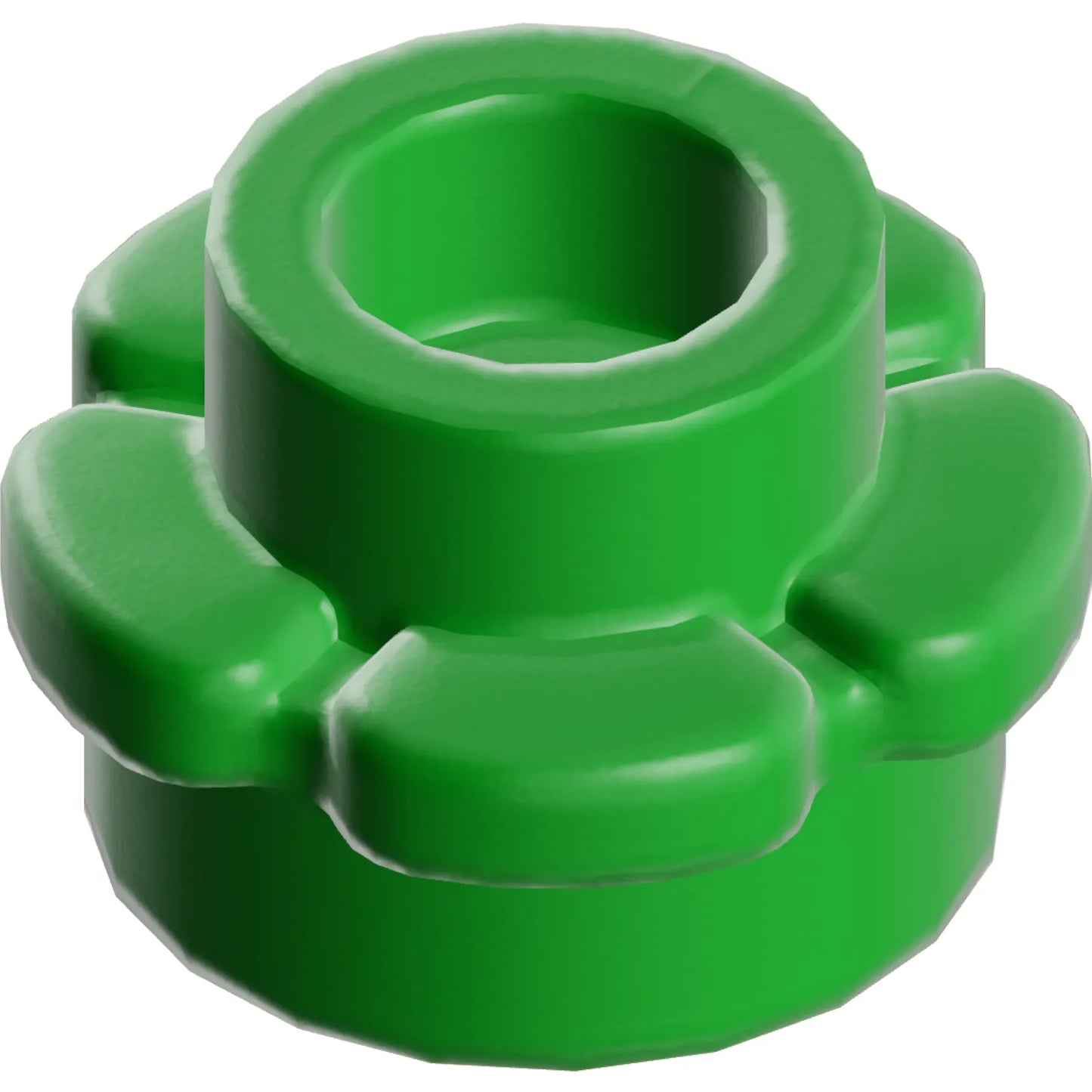 Part 24866 - Plate, Round 1 x 1 with Flower Edge (5 Petals)