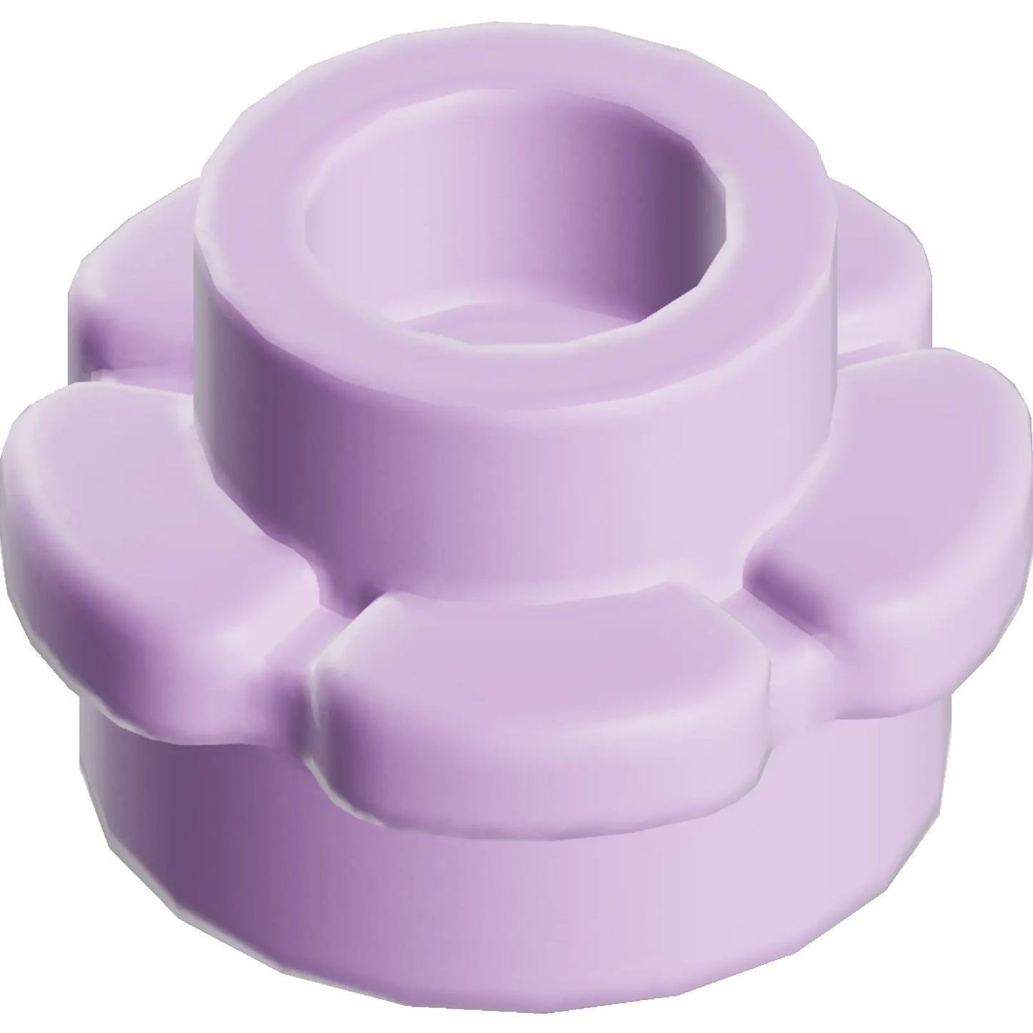 Part 24866 - Plate, Round 1 x 1 with Flower Edge (5 Petals)