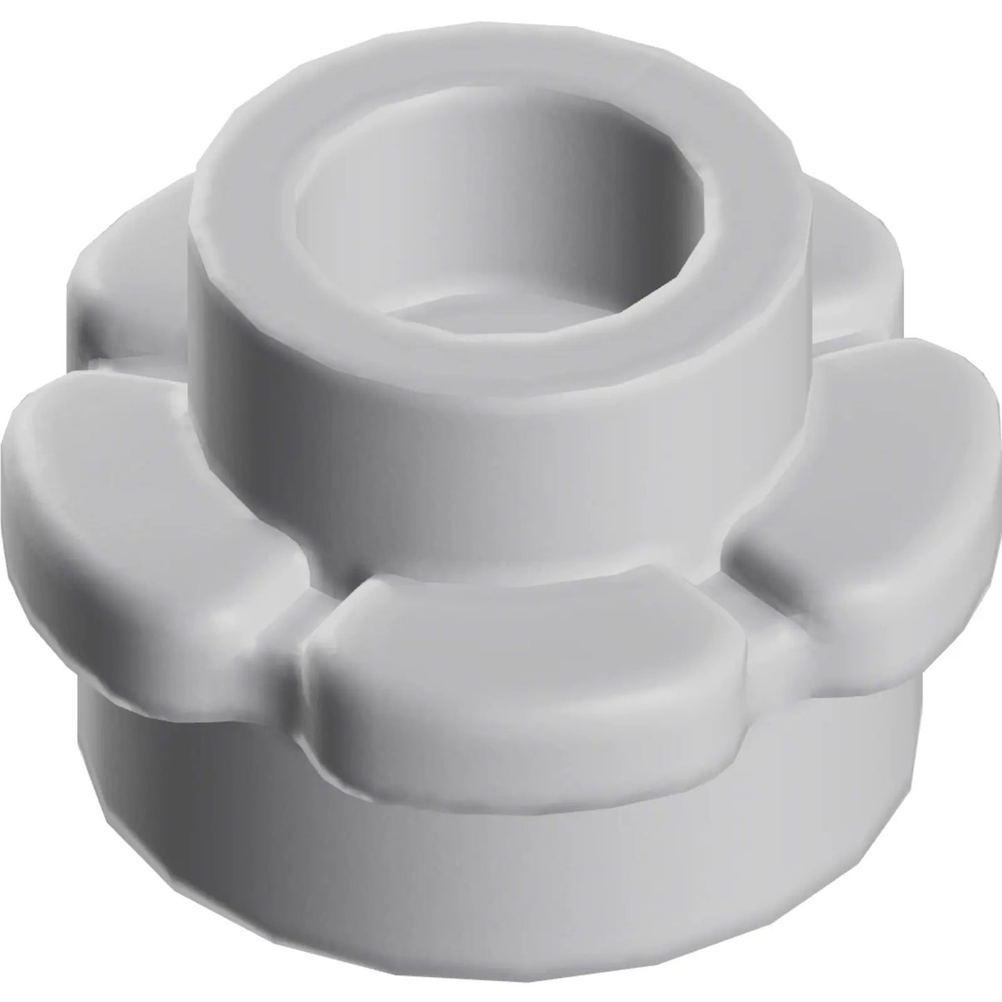 Part 24866 - Plate, Round 1 x 1 with Flower Edge (5 Petals)