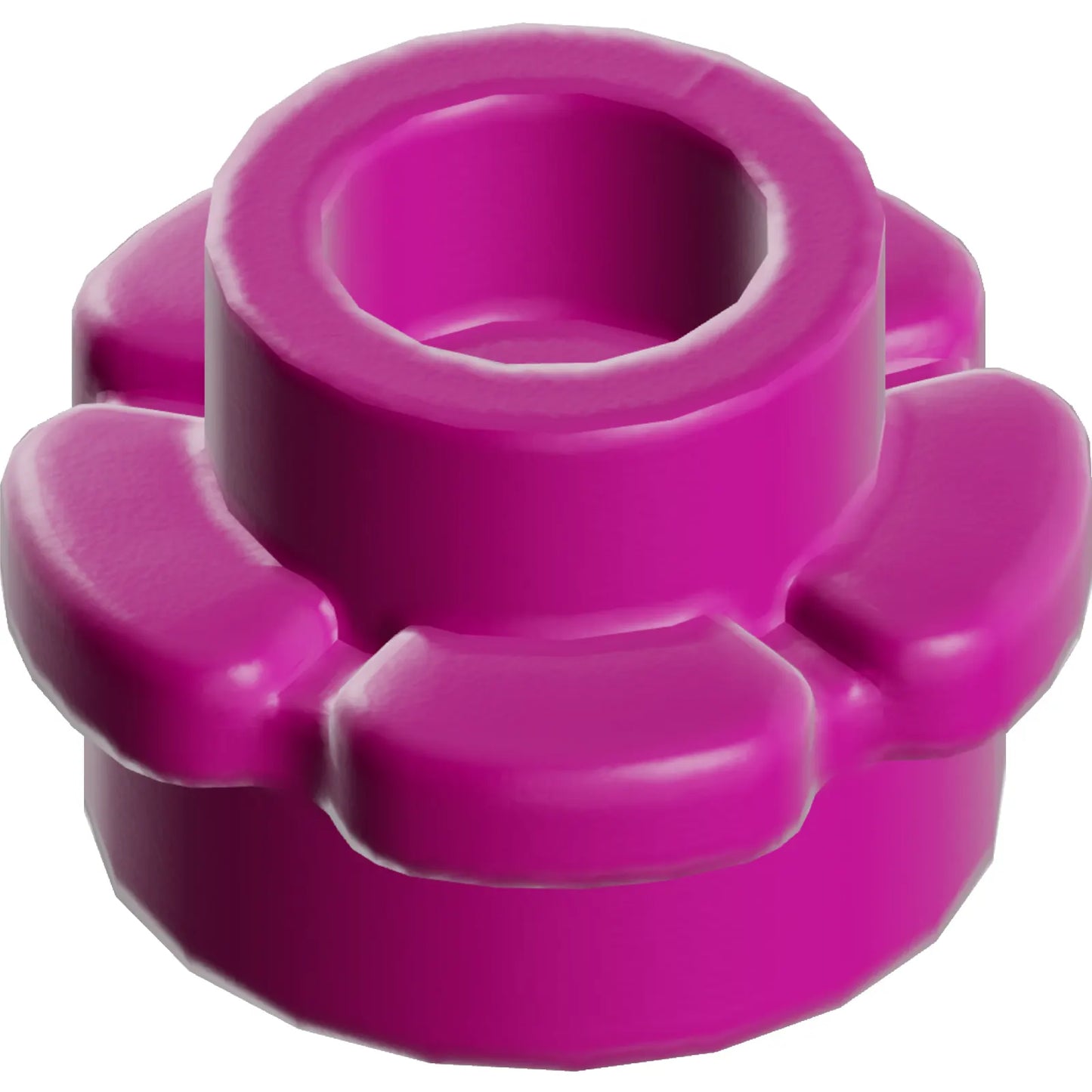 Part 24866 - Plate, Round 1 x 1 with Flower Edge (5 Petals)