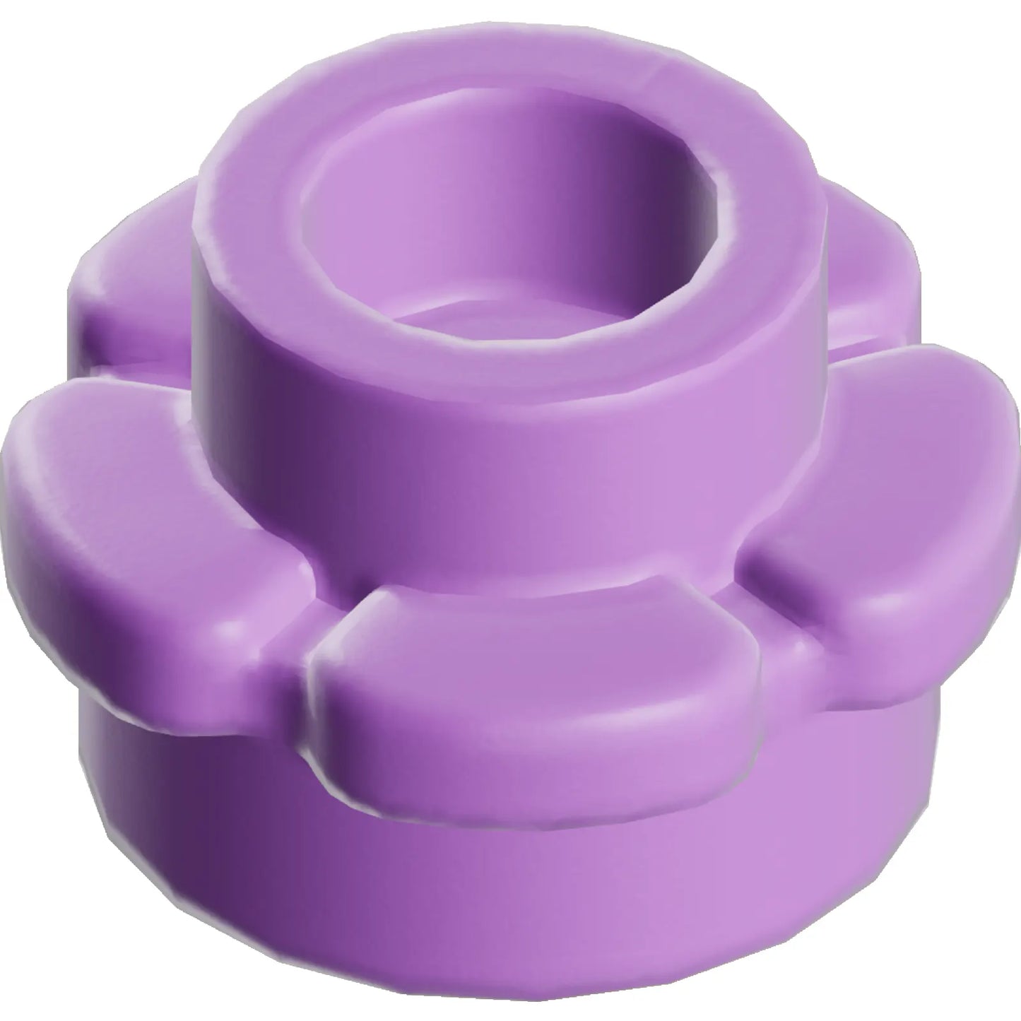 Part 24866 - Plate, Round 1 x 1 with Flower Edge (5 Petals)