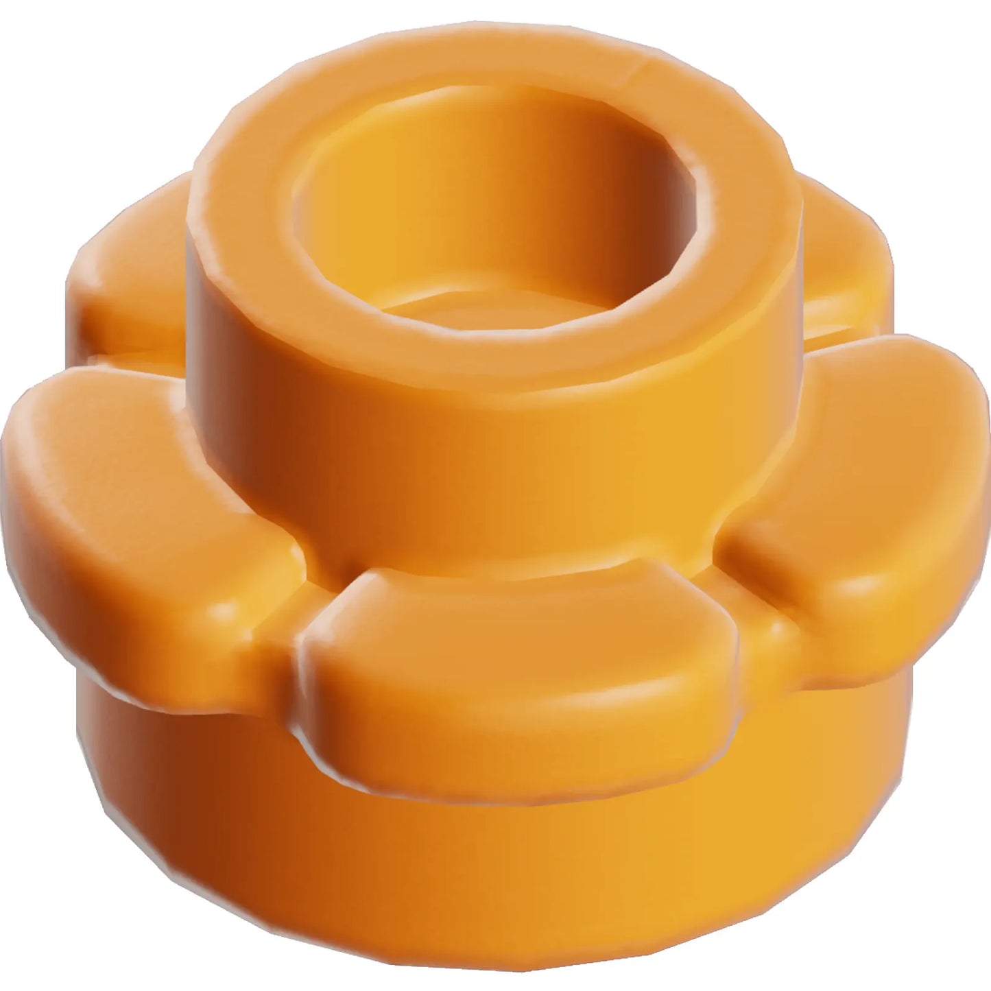 Part 24866 - Plate, Round 1 x 1 with Flower Edge (5 Petals)