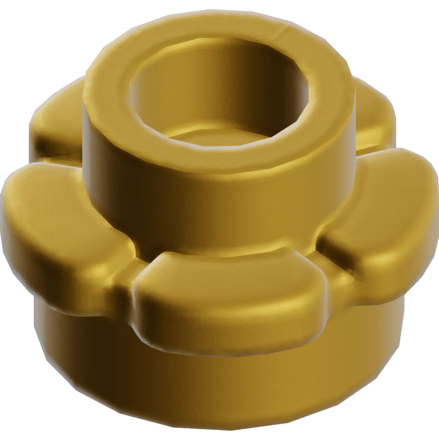 Part 24866 - Plate, Round 1 x 1 with Flower Edge (5 Petals)