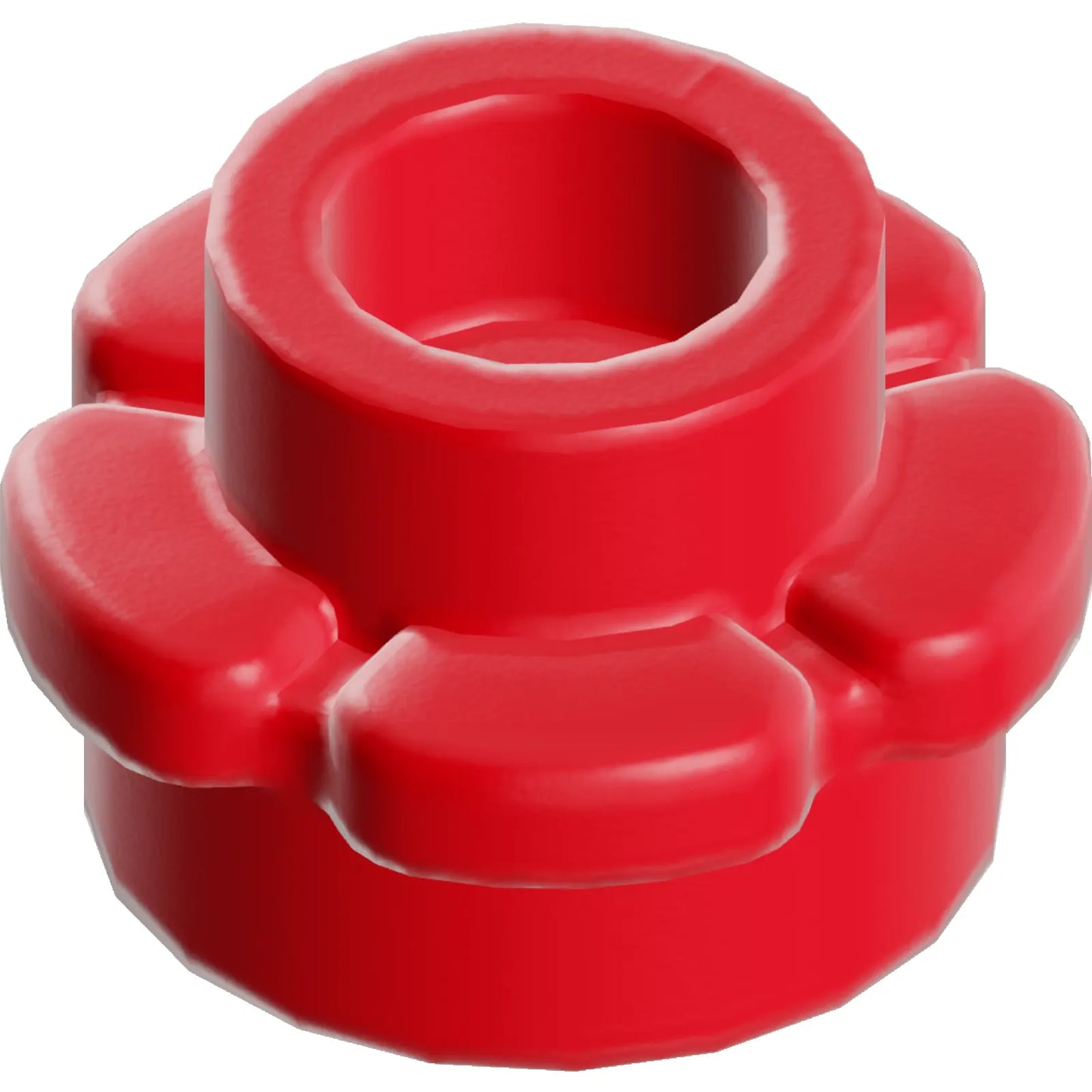 Part 24866 - Plate, Round 1 x 1 with Flower Edge (5 Petals)