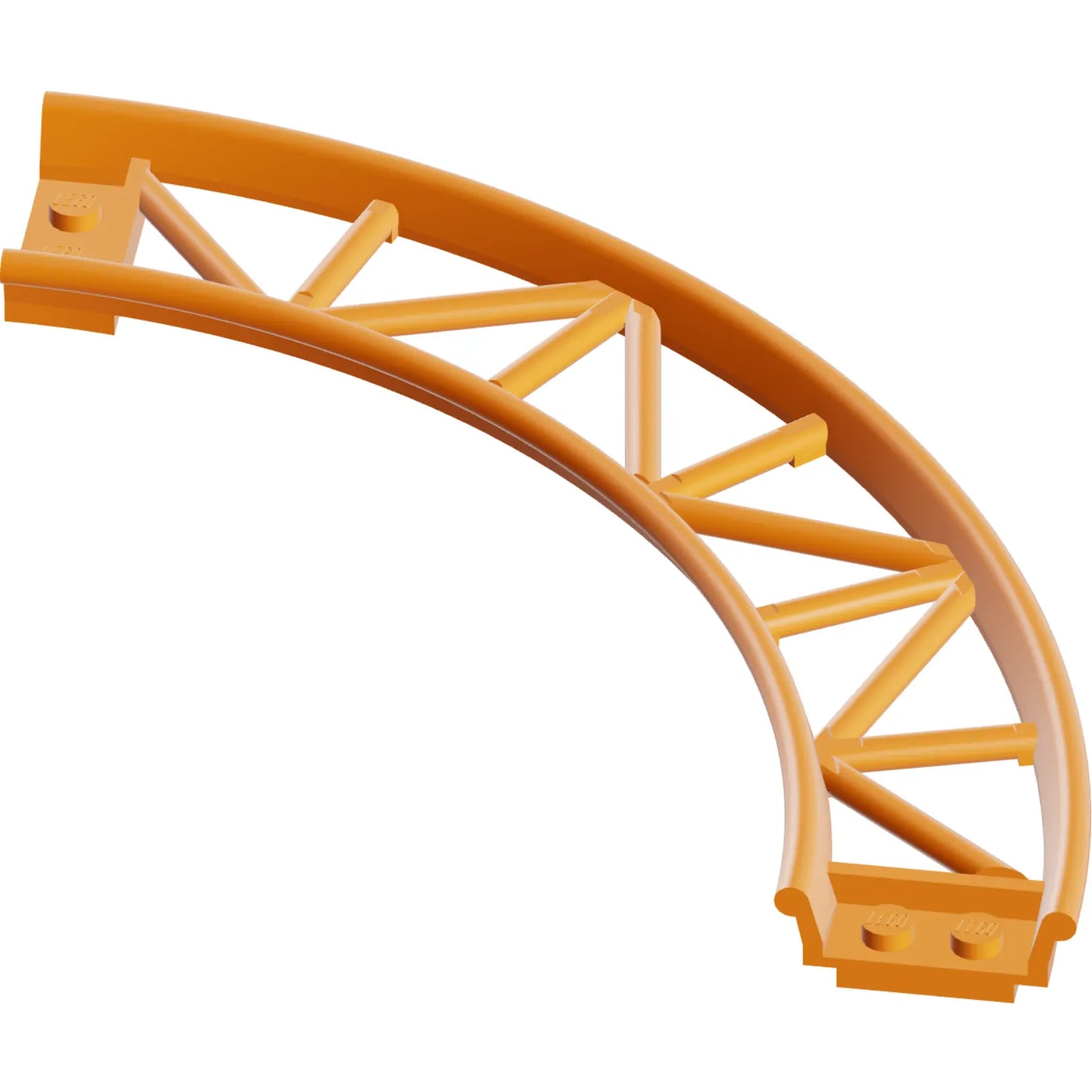 Part 25061 - Train, Track Roller Coaster Curve, 90 degrees