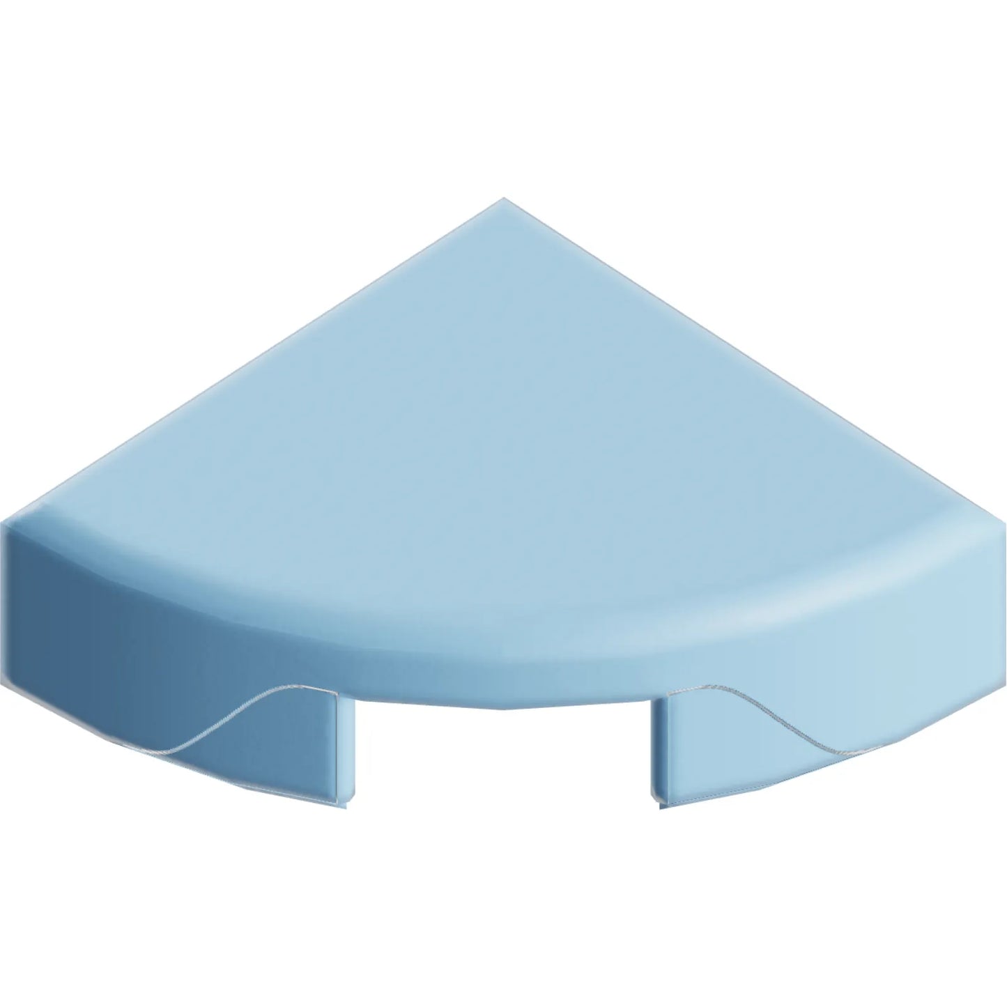 Part 25269 - Tile, Round 1 x 1 Quarter