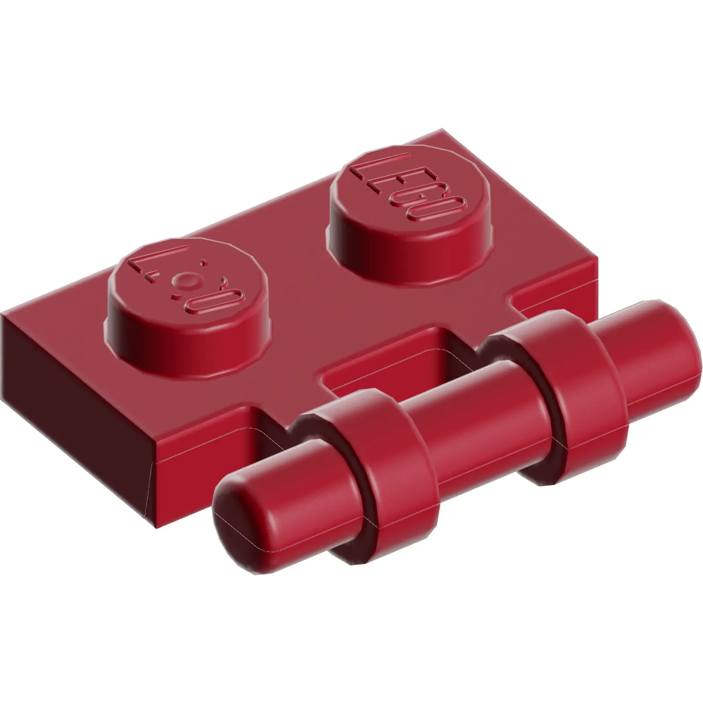 Part 2540 - Plate, Modified 1 x 2 with Bar Handle on Side - Free Ends