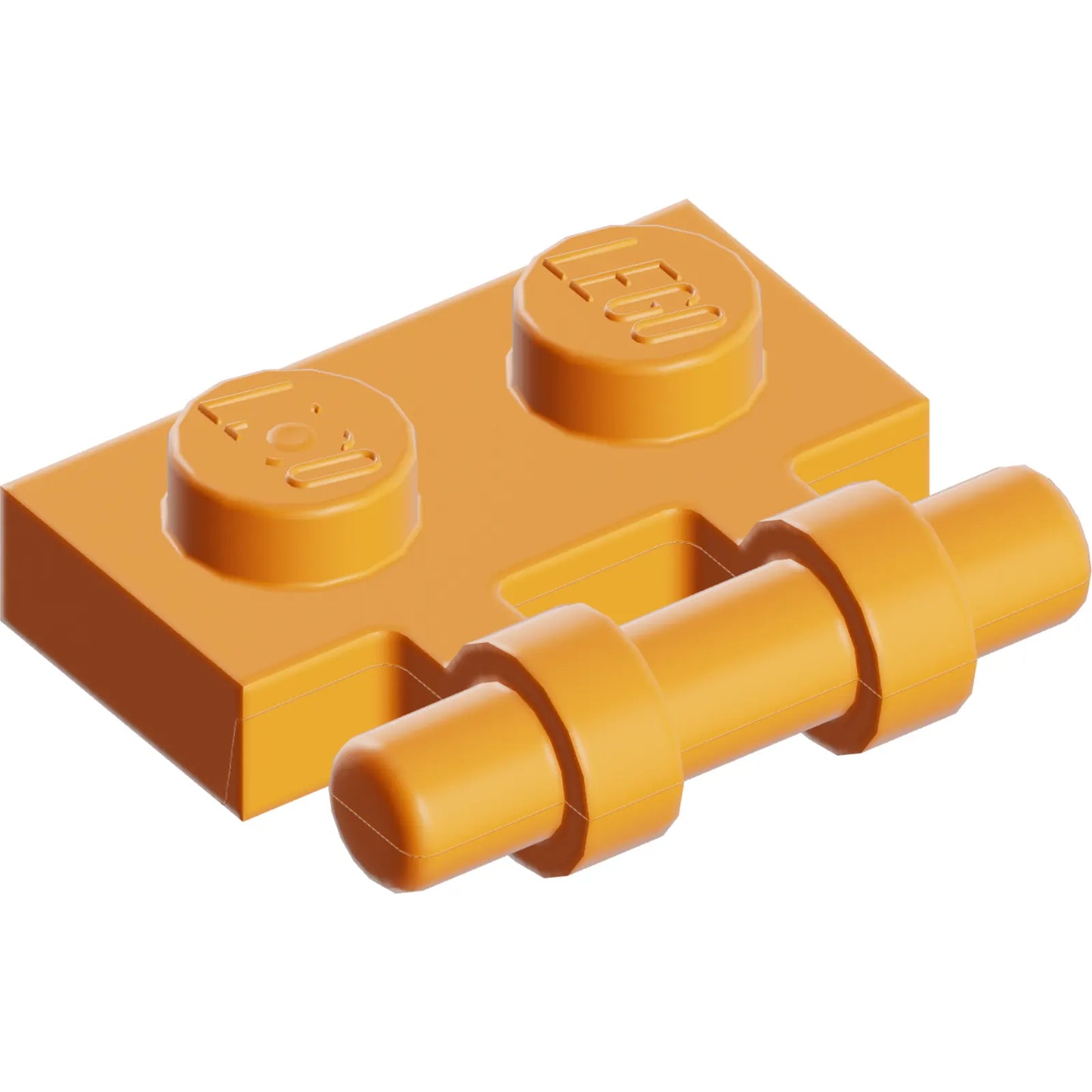 Part 2540 - Plate, Modified 1 x 2 with Bar Handle on Side - Free Ends