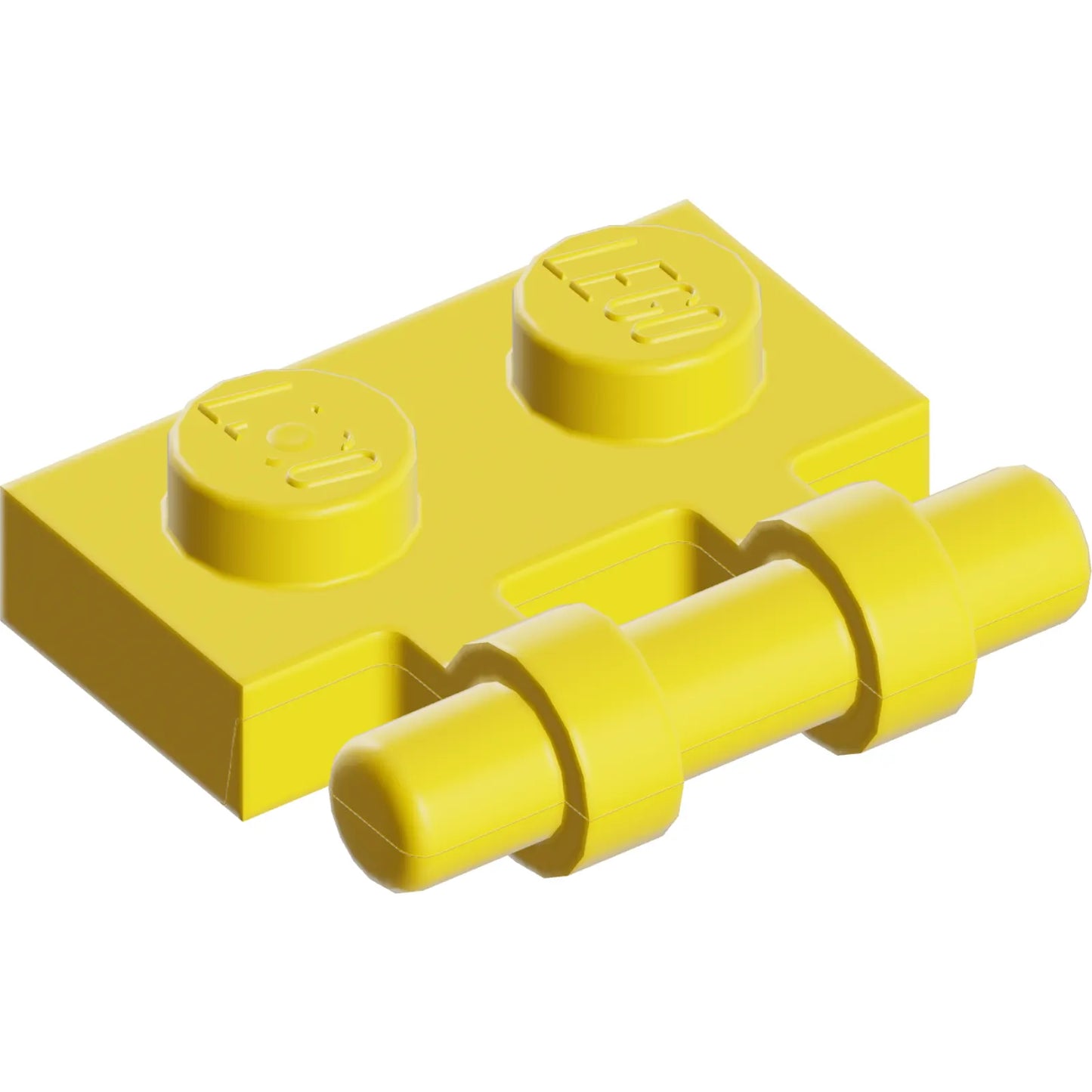 Part 2540 - Plate, Modified 1 x 2 with Bar Handle on Side - Free Ends