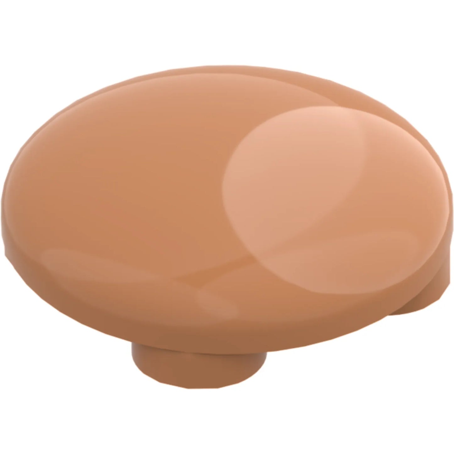 Part 2654 - Plate, Round 2 x 2 with Rounded Bottom (Boat Stud)