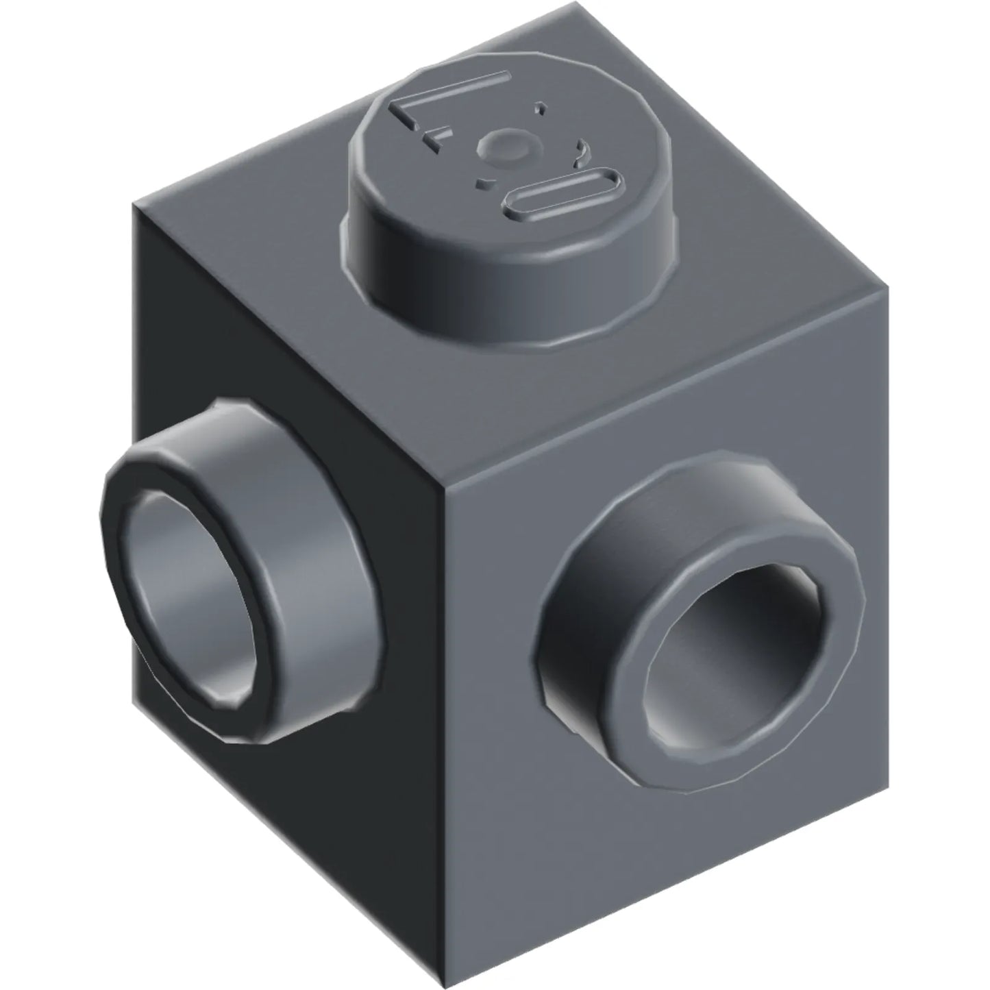 Part 26604 - Brick, Modified 1 x 1 with Studs on 2 Sides, Adjacent