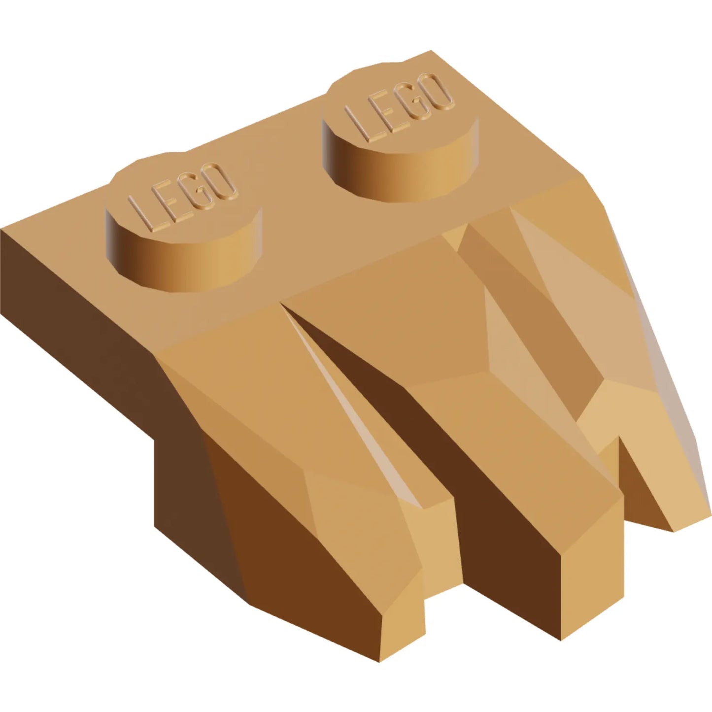 Part 27261 - Plate, Modified 1 x 2 with 3 Claws / Rock Fingers