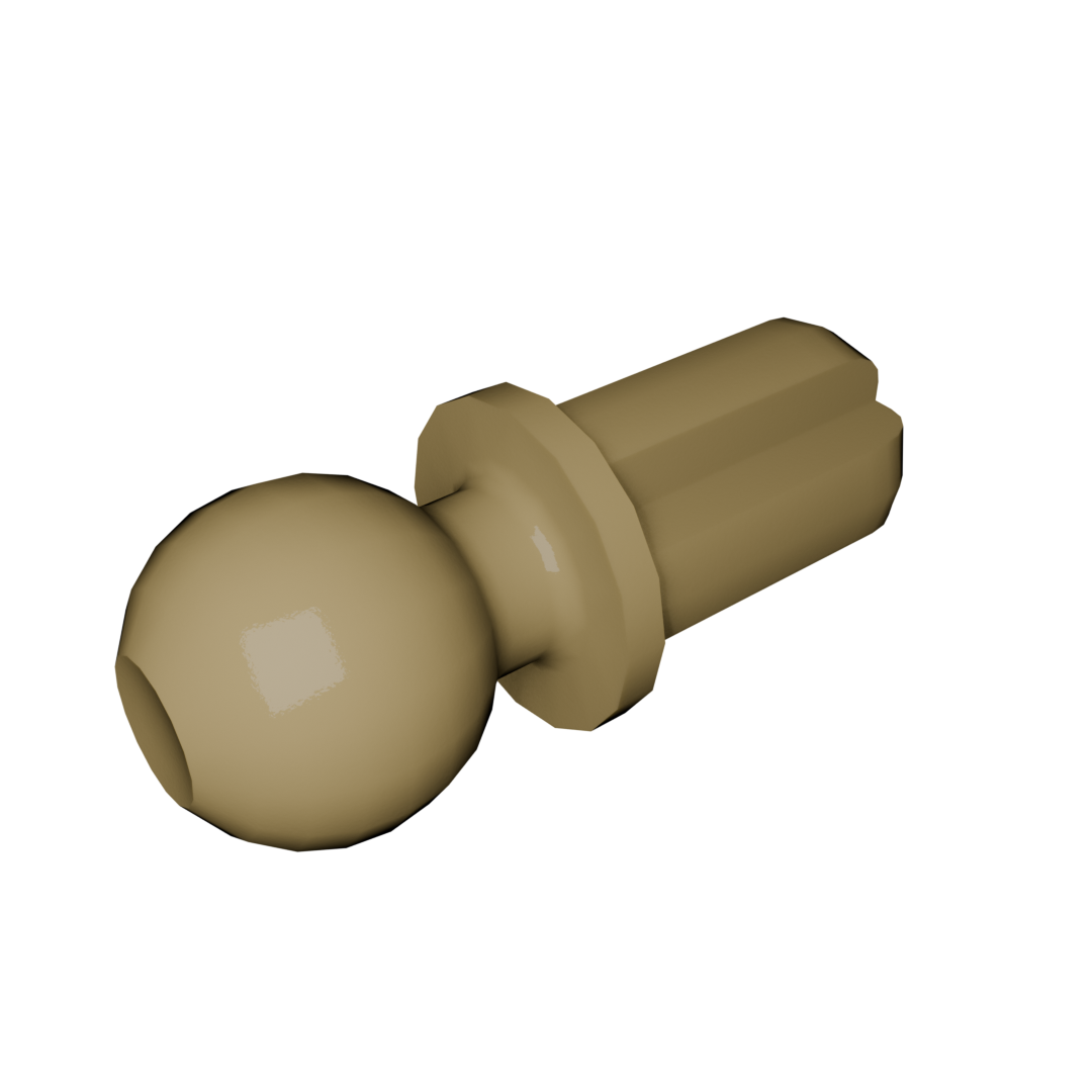 Part 2736 - Technic, Axle 1L with Tow Ball