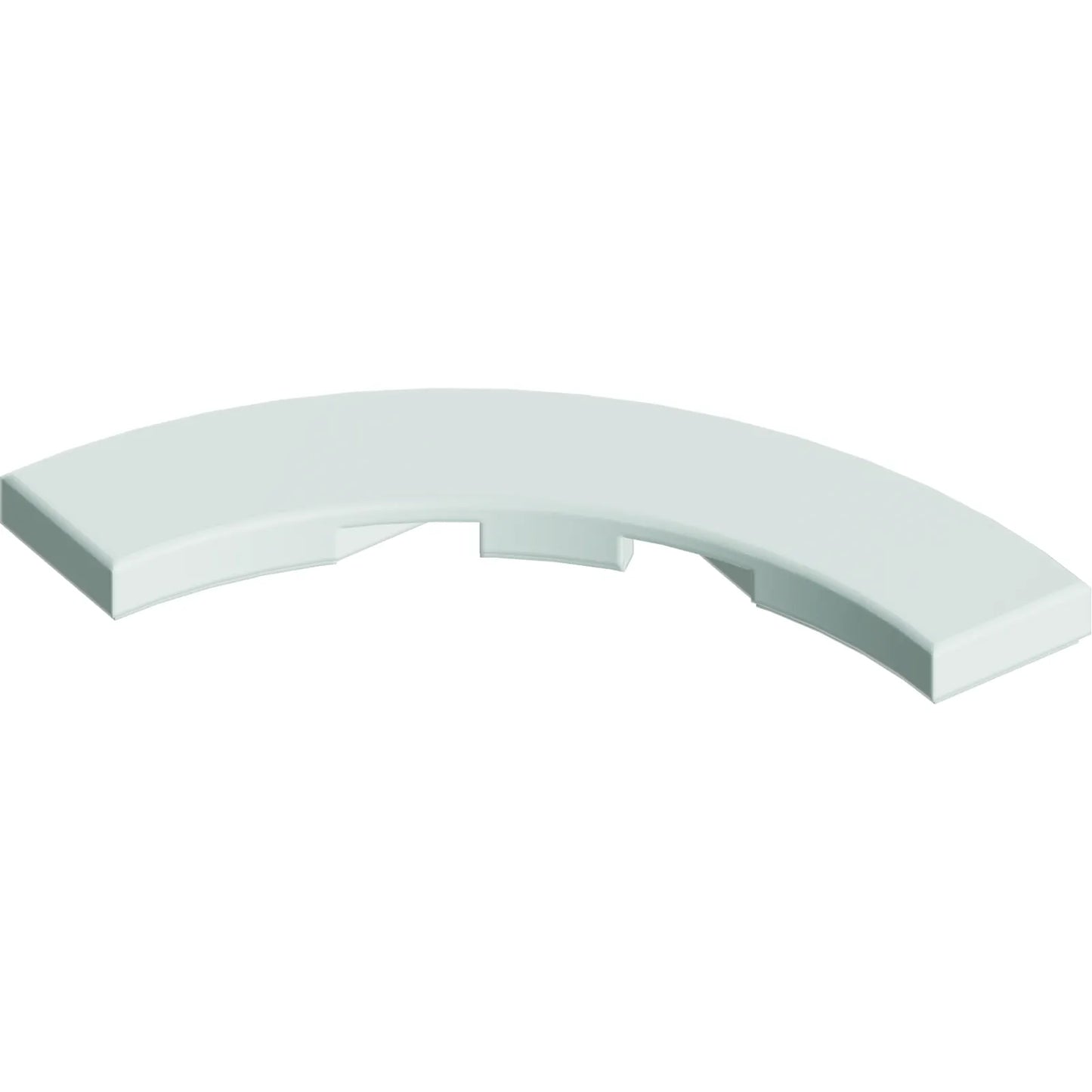 Part 27507 - Tile, Round Corner 4 x 4 Macaroni Wide