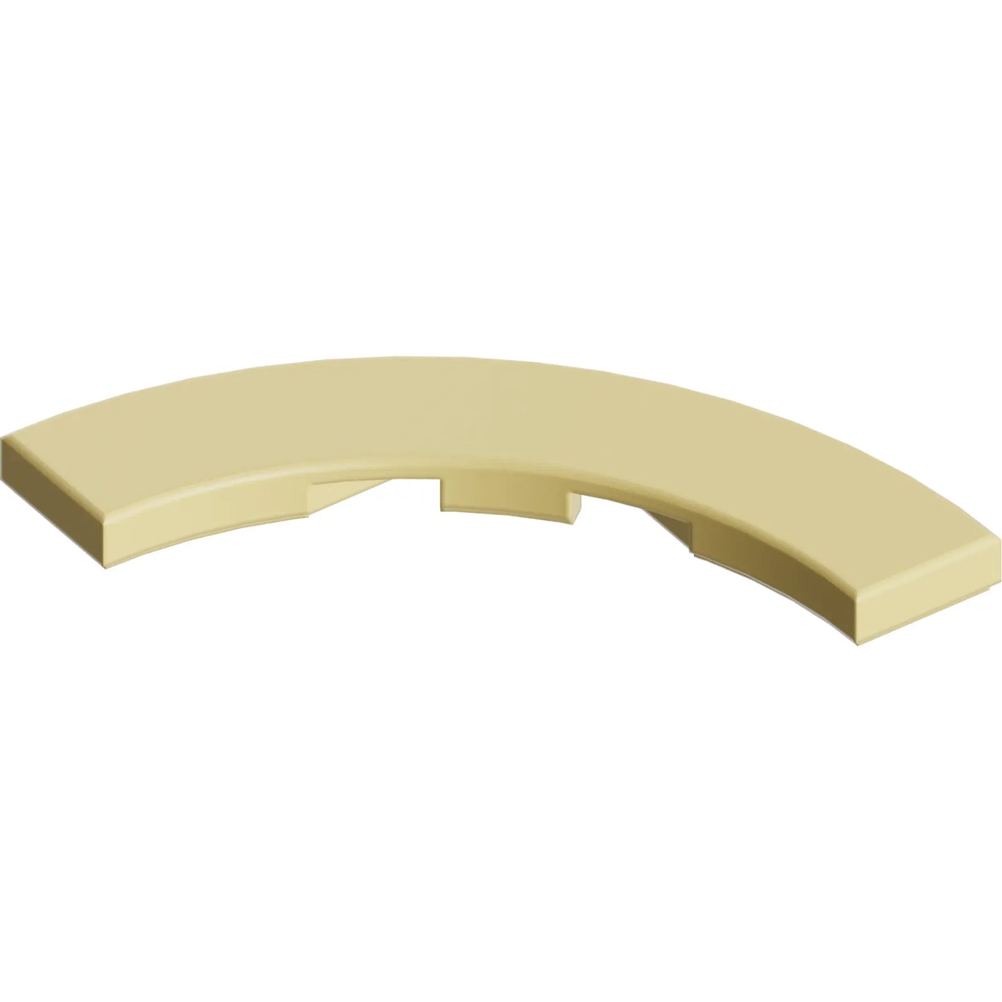 Part 27507 - Tile, Round Corner 4 x 4 Macaroni Wide