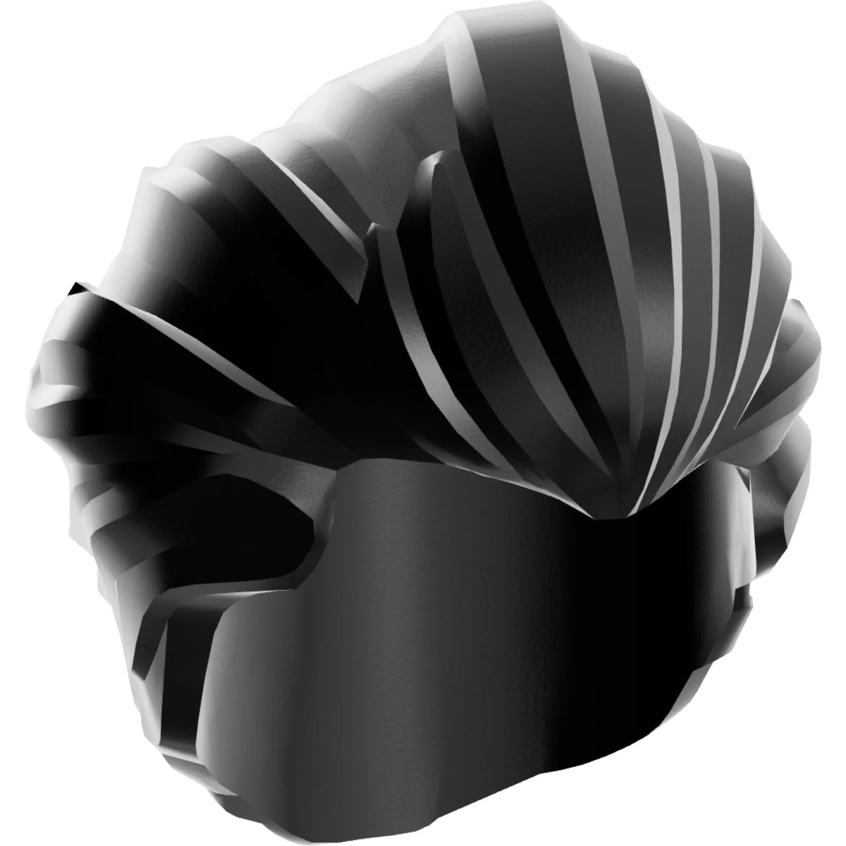 Part 28551 - Minifigure, Hair Bushy Swept Back