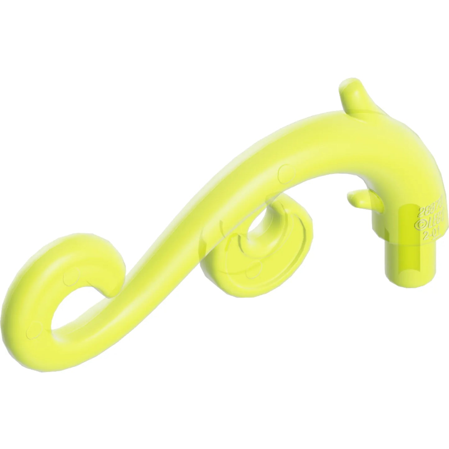 Part 28870 - Plant Stem, Curved with Bar, Thorns, and Swirls