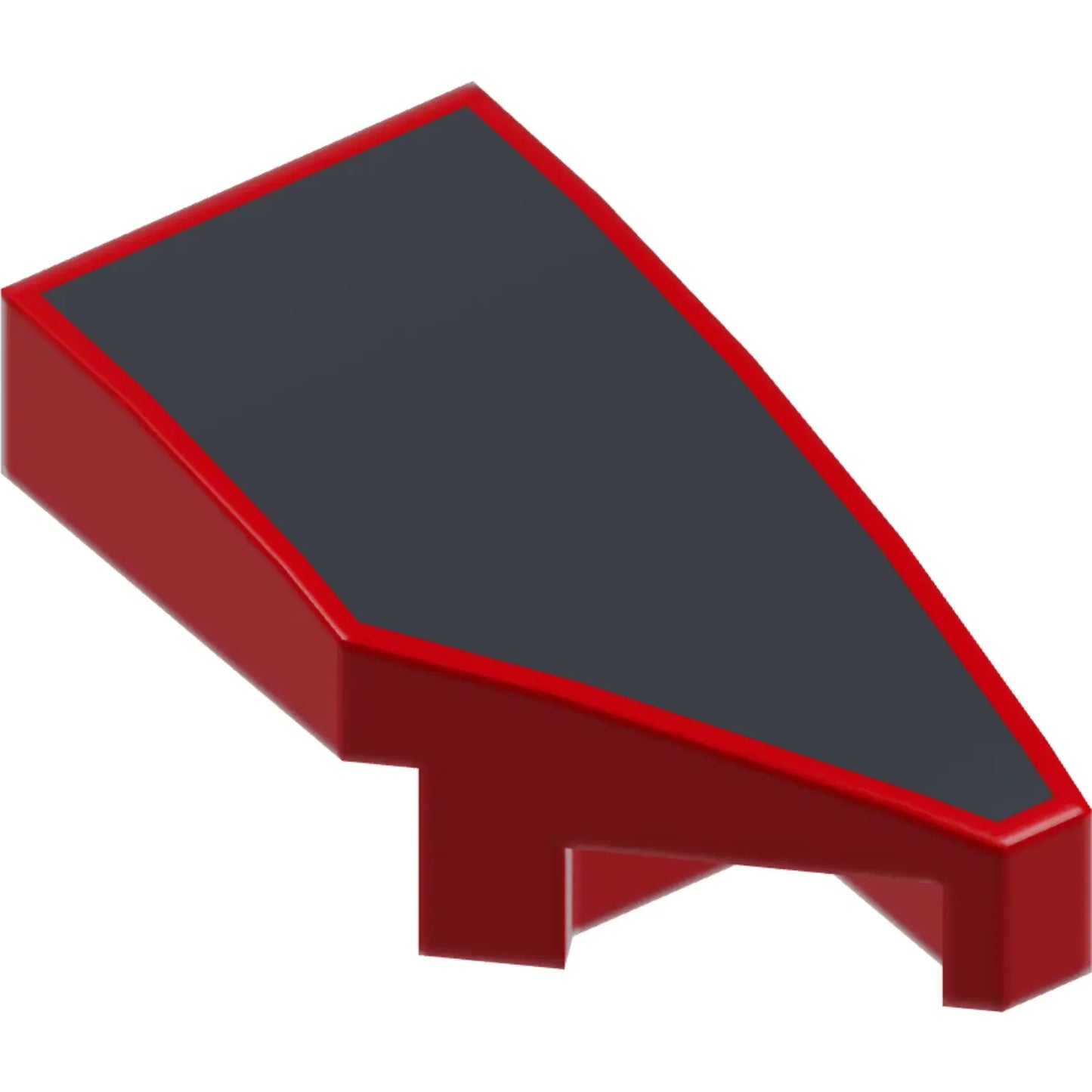 Part 29119pb031 - Wedge 2 x 1 x 2/3 Right with Dark Bluish Gray Surface Pattern