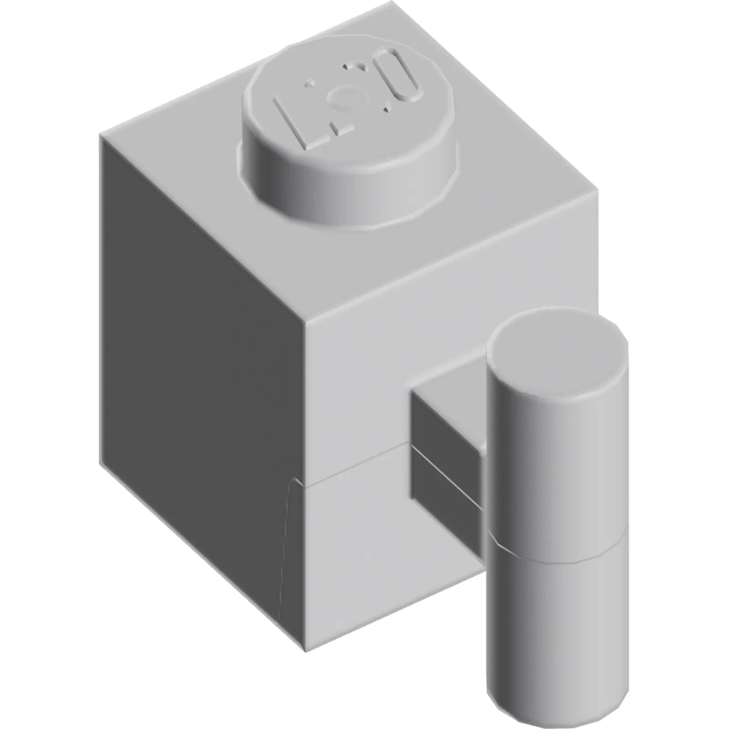 Part 2921 - Brick, Modified 1 x 1 with Bar Handle
