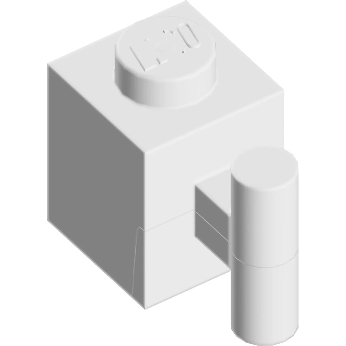 Part 2921 - Brick, Modified 1 x 1 with Bar Handle
