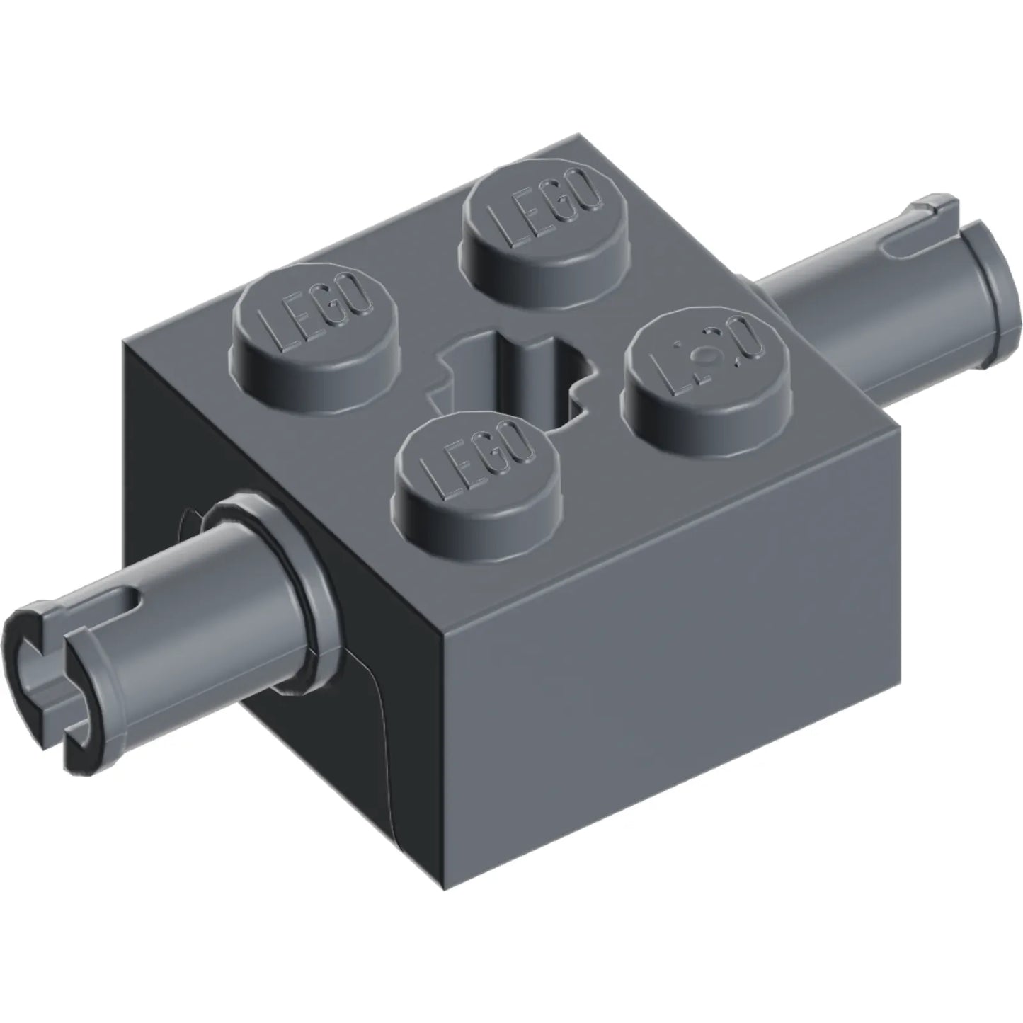 Part 30000 - Brick, Modified 2 x 2 with Pins and Axle Hole