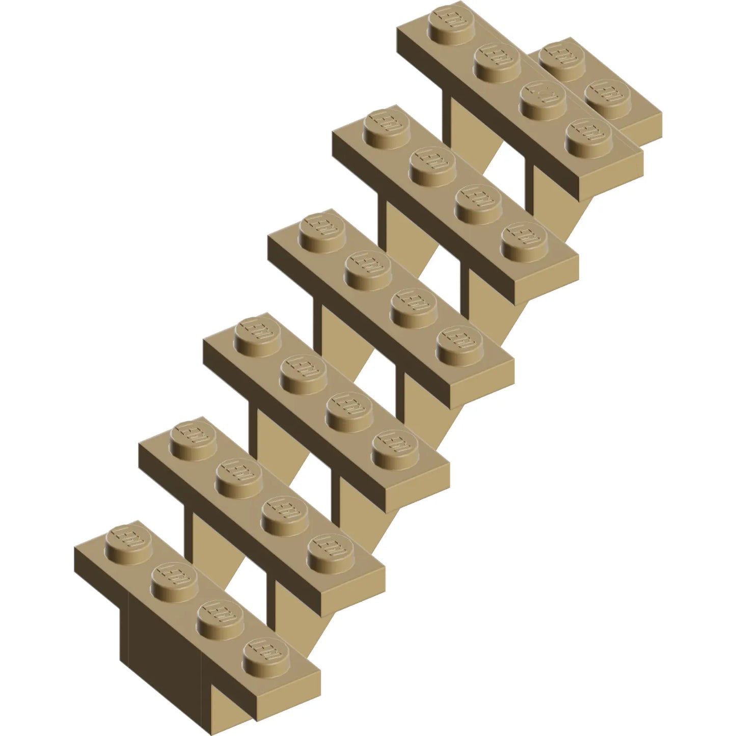 Part 30134 - Stairs 7 x 4 x 6 Straight Open