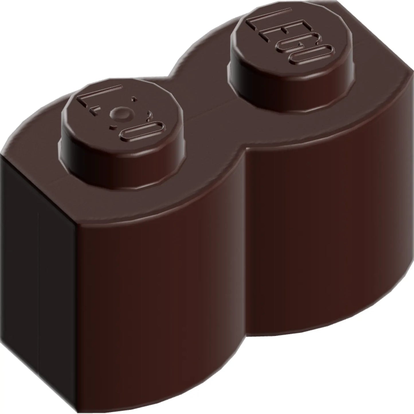 Part 30136 - Brick, Modified 1 x 2 with Log Profile
