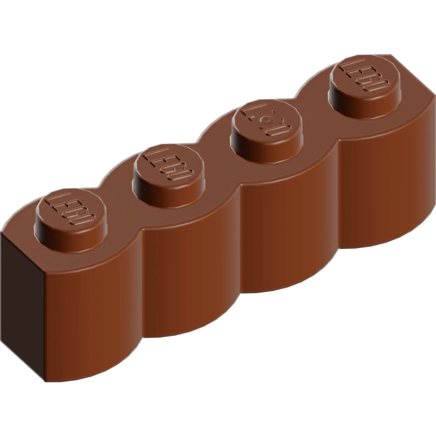 Part 30137 - Brick, Modified 1 x 4 with Log Profile