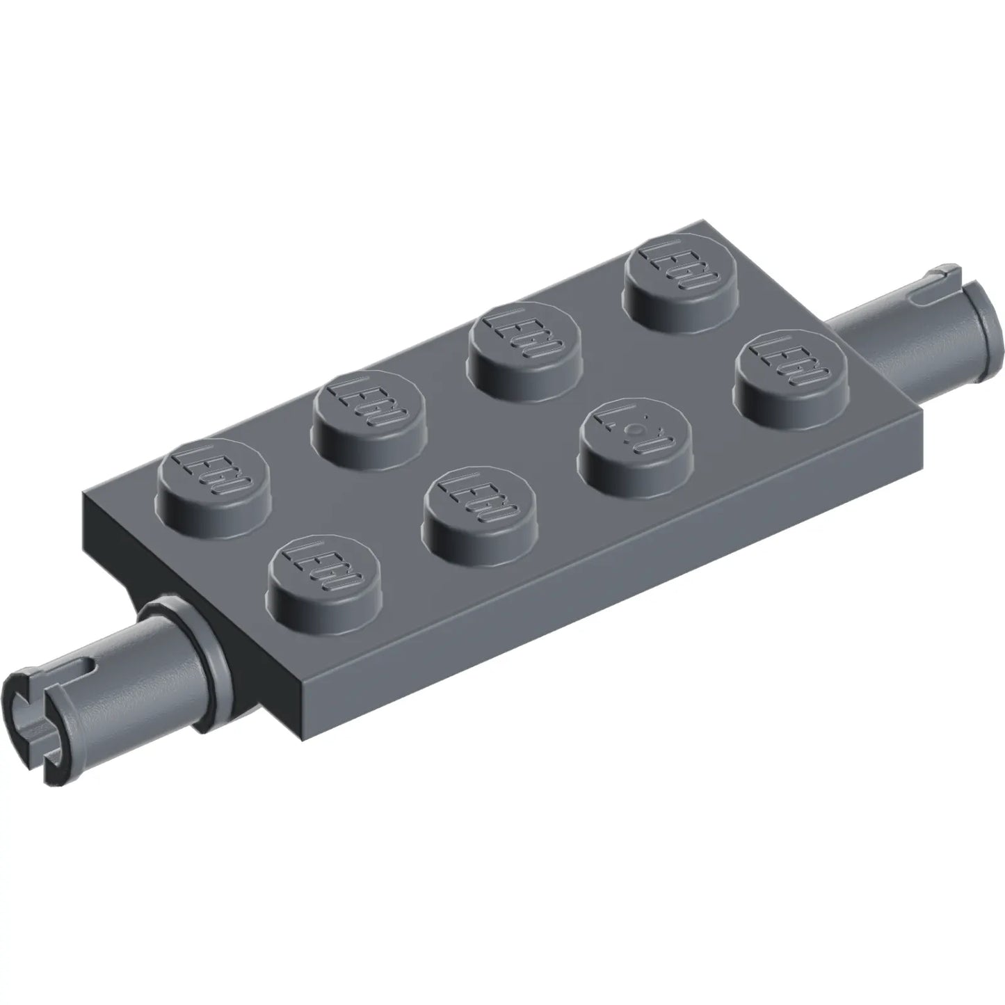 Part 30157 - Plate, Modified 2 x 4 with Pins and Thin Angled Supports