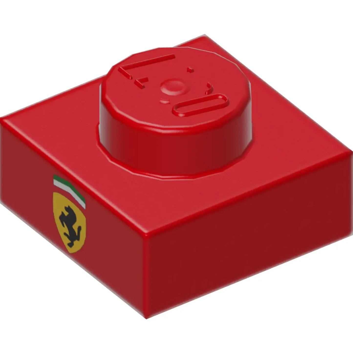 Part 3024pb013 - Plate 1 x 1 with Ferrari Emblem Pattern