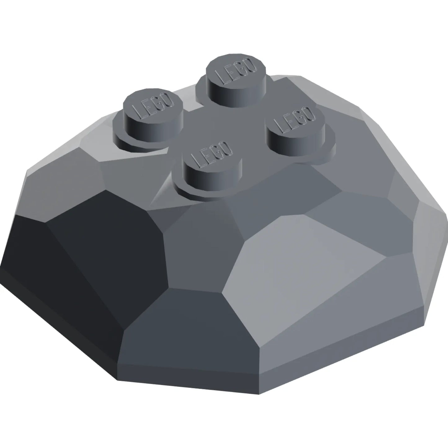 Part 30293 - Rock 4 x 4 Octagonal Boulder, Top