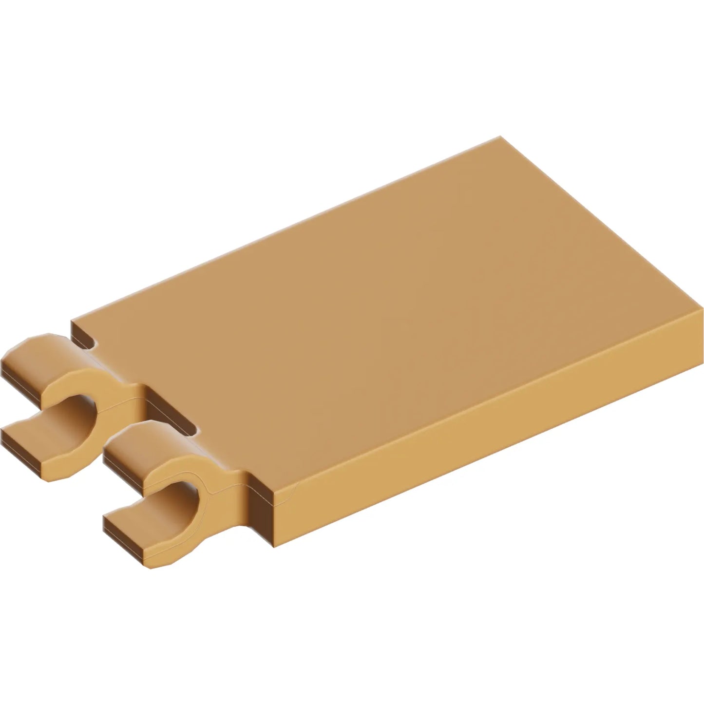 Part 30350b - Tile, Modified 2 x 3 with 2 Open O Clips