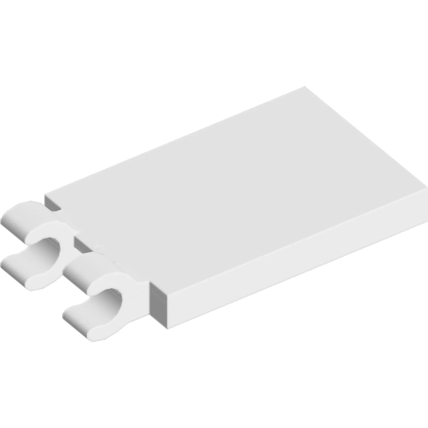 Part 30350b - Tile, Modified 2 x 3 with 2 Open O Clips