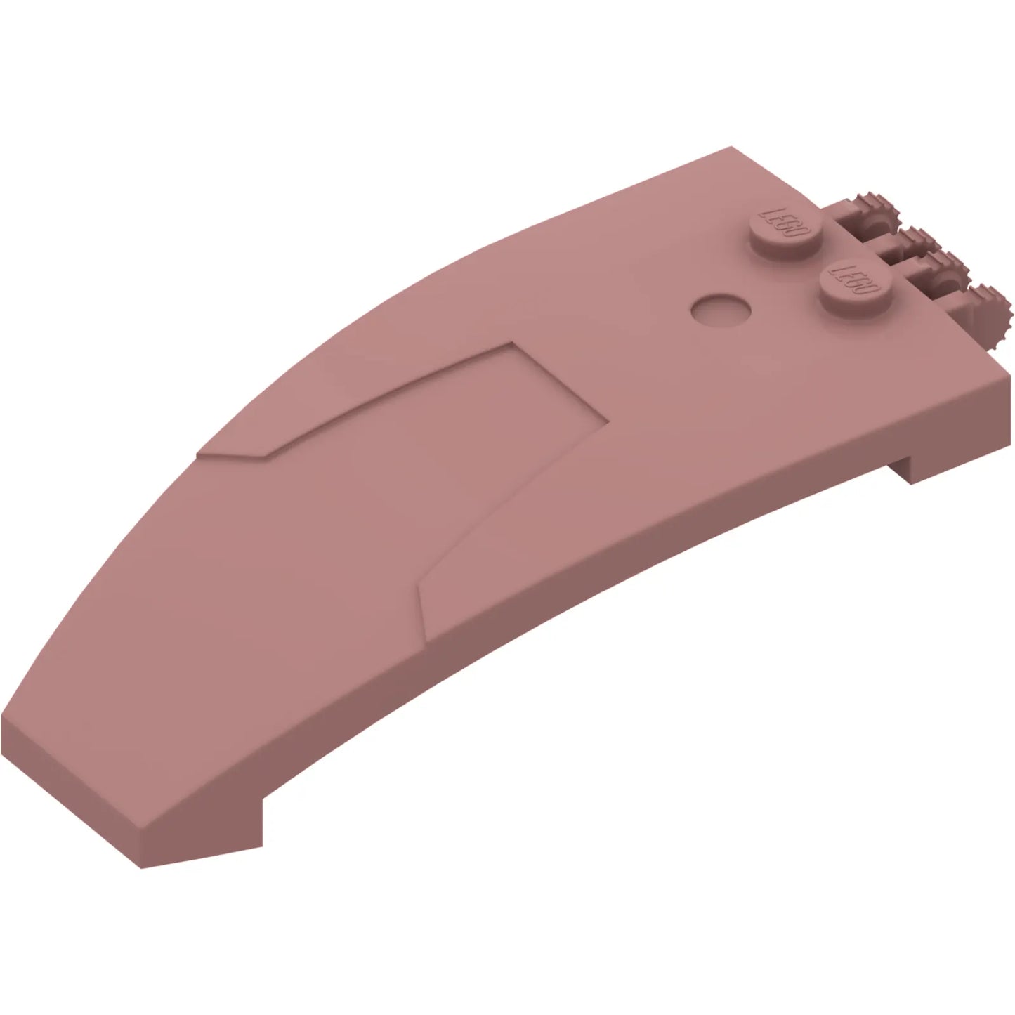 Part 30536 - Windscreen 8 x 4 x 2 Curved Taper with Locking Dual 2 Fingers