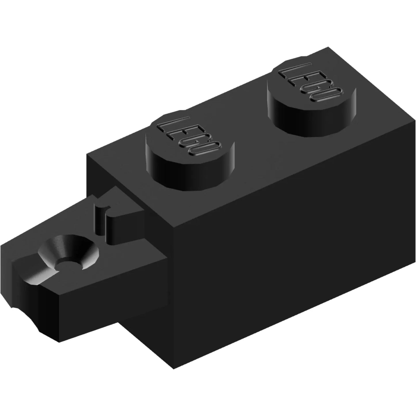 Part 30541 - Hinge Brick 1 x 2 Locking with 1 Finger Horizontal End