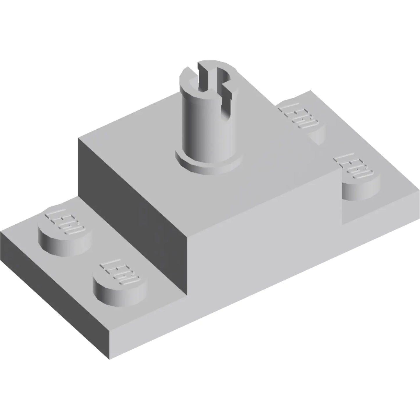Part 30592 - Brick, Modified 2 x 2 with Top Pin and 1 x 2 Side Plates