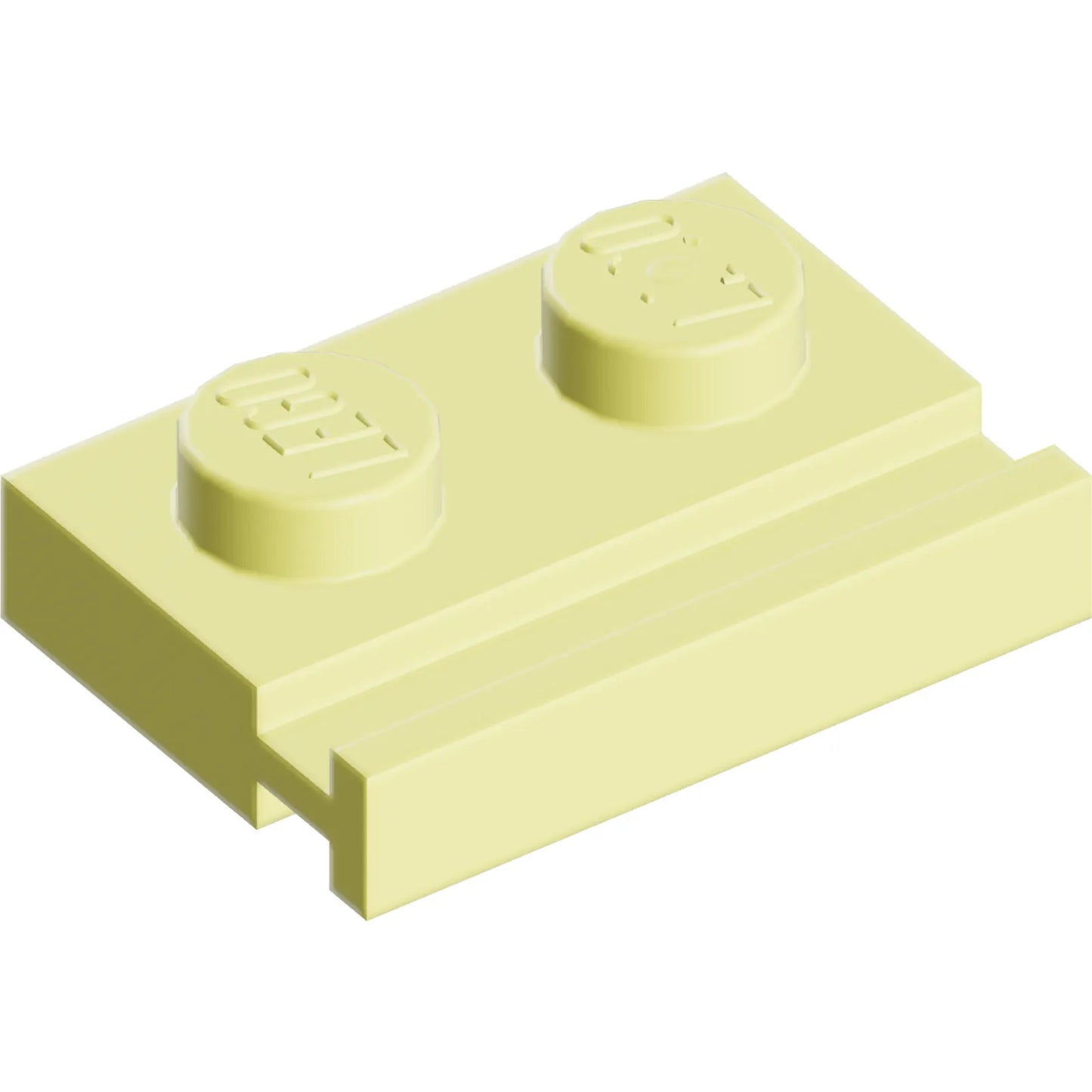 Part 32028 - Plate, Modified 1 x 2 with Door Rail