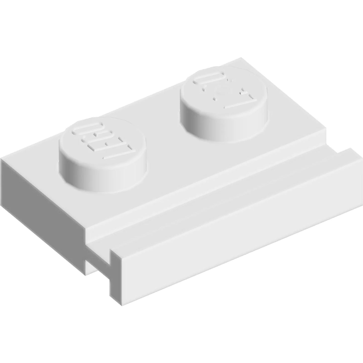 Part 32028 - Plate, Modified 1 x 2 with Door Rail